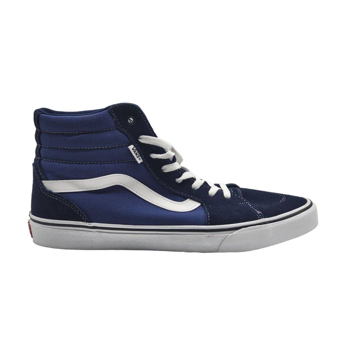 Vans Filmore Hi Men's High Top Shoes, Size: 11.5, Blue P9_WGNXO729 Vans Filmore Hi Men's High Top Shoes, Size: 11.5, Blue P9_WGNXO729