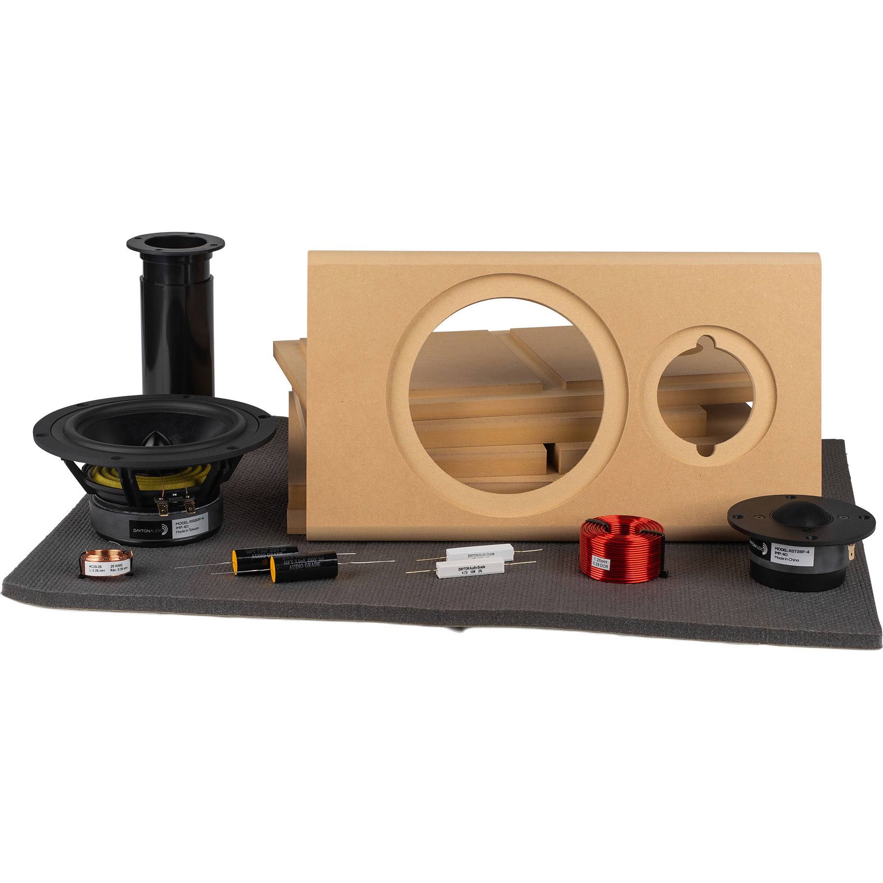Samba Mt Bookshelf Speaker Kit With Knock-Down Cabinet 99_3B7BGPSB
