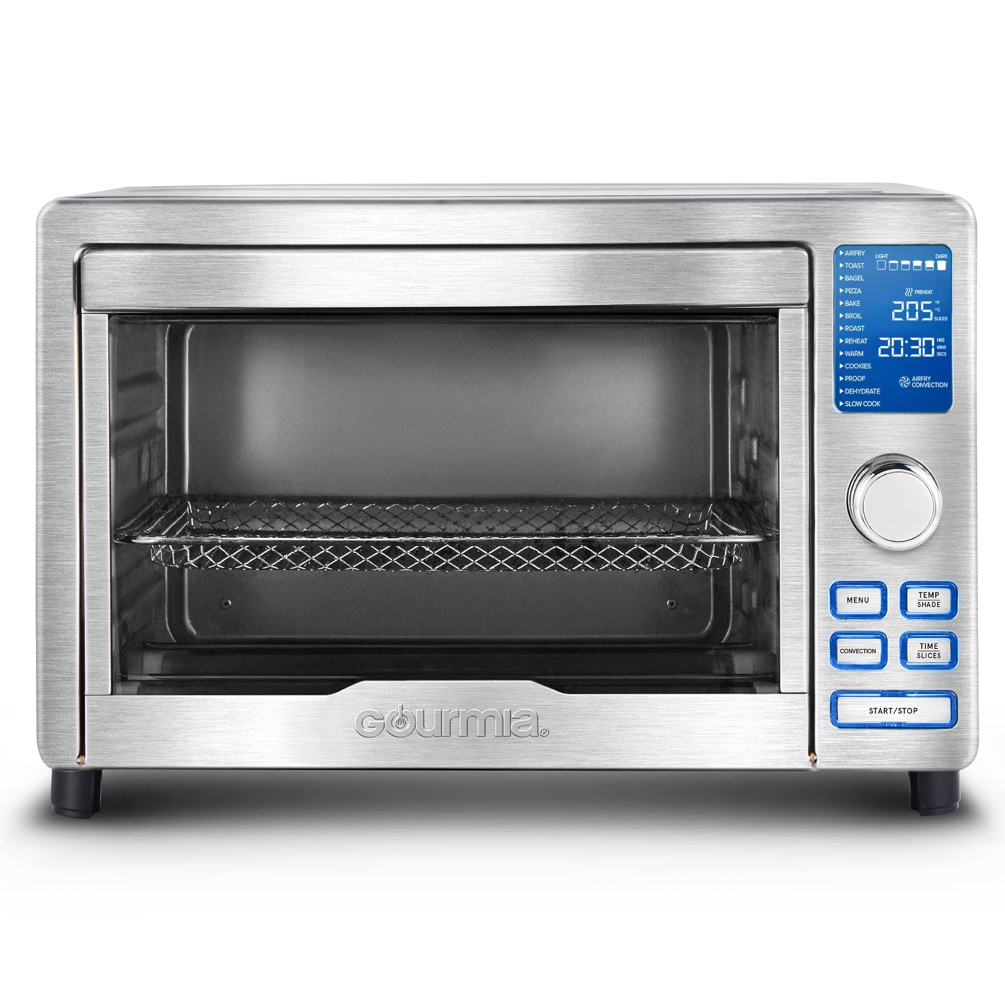 Gourmia Digital Stainless Steel Toaster Oven Air Fryer Silver G5_IRM9KSIU