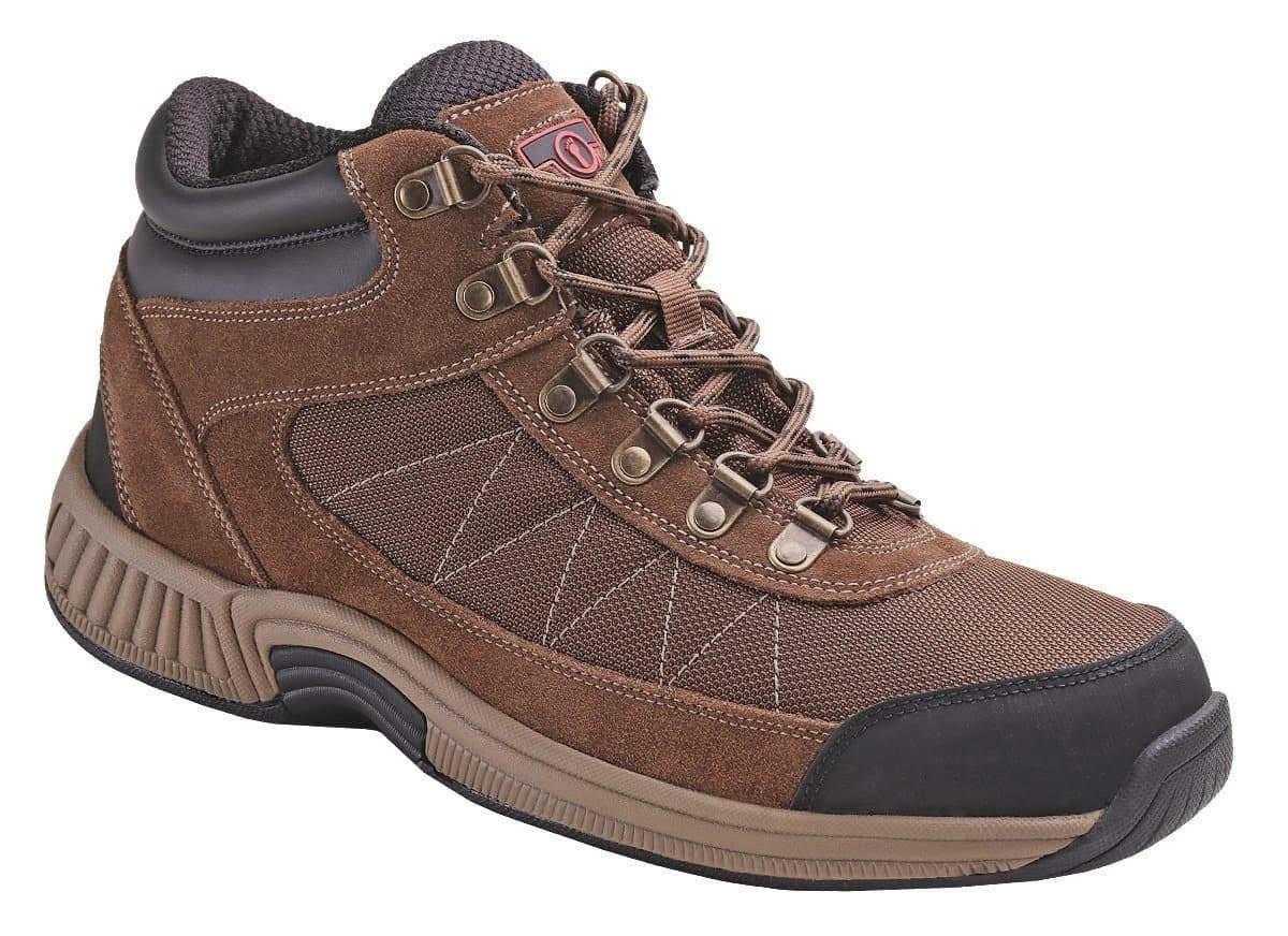 Orthofeet Hunter Men's Boots Brown - 14 Medium 1S_GX9FGM7I