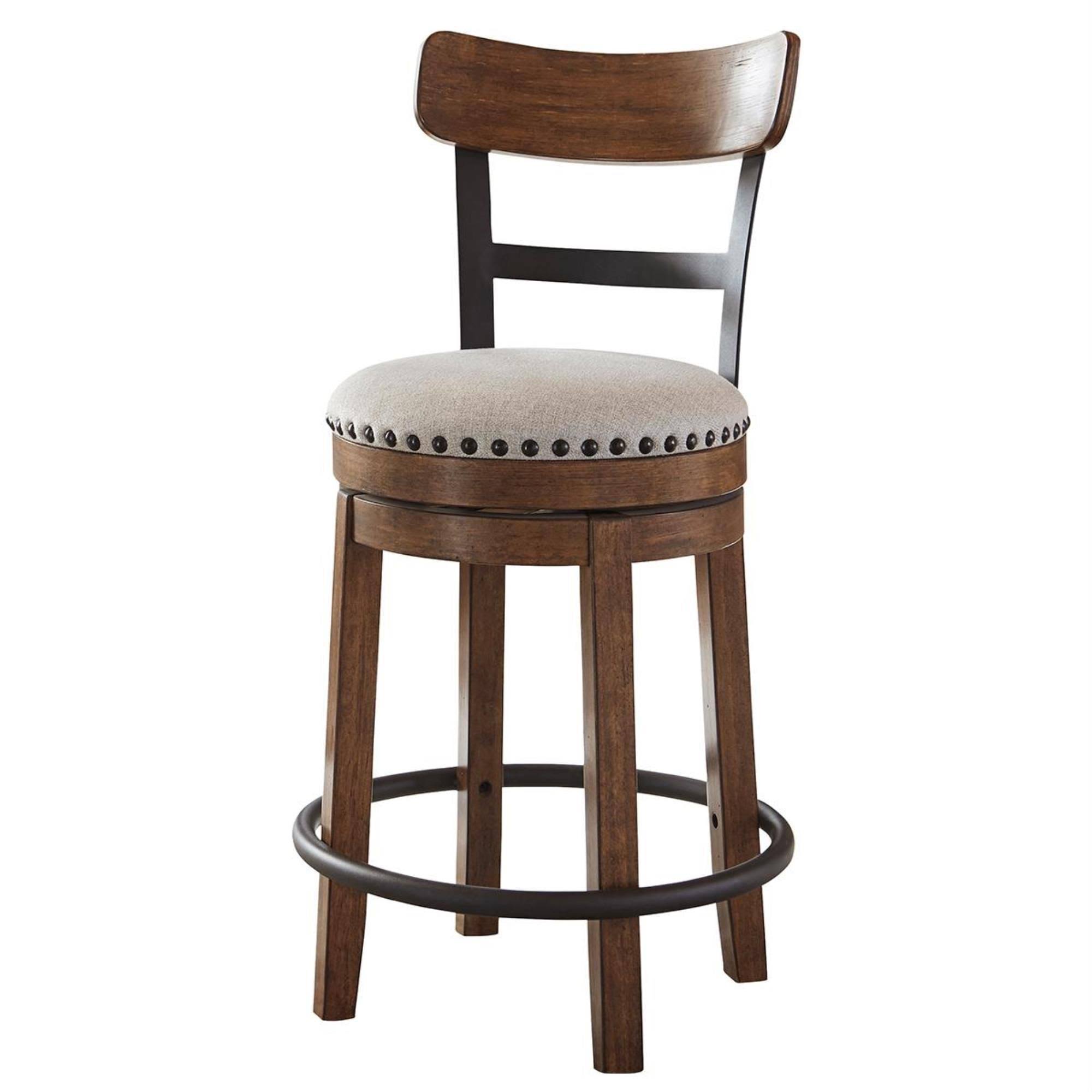 Ashley Valebeck Brown Swivel Counter Stool KR_FV5FEPDN Ashley Valebeck Brown Swivel Counter Stool KR_FV5FEPDN