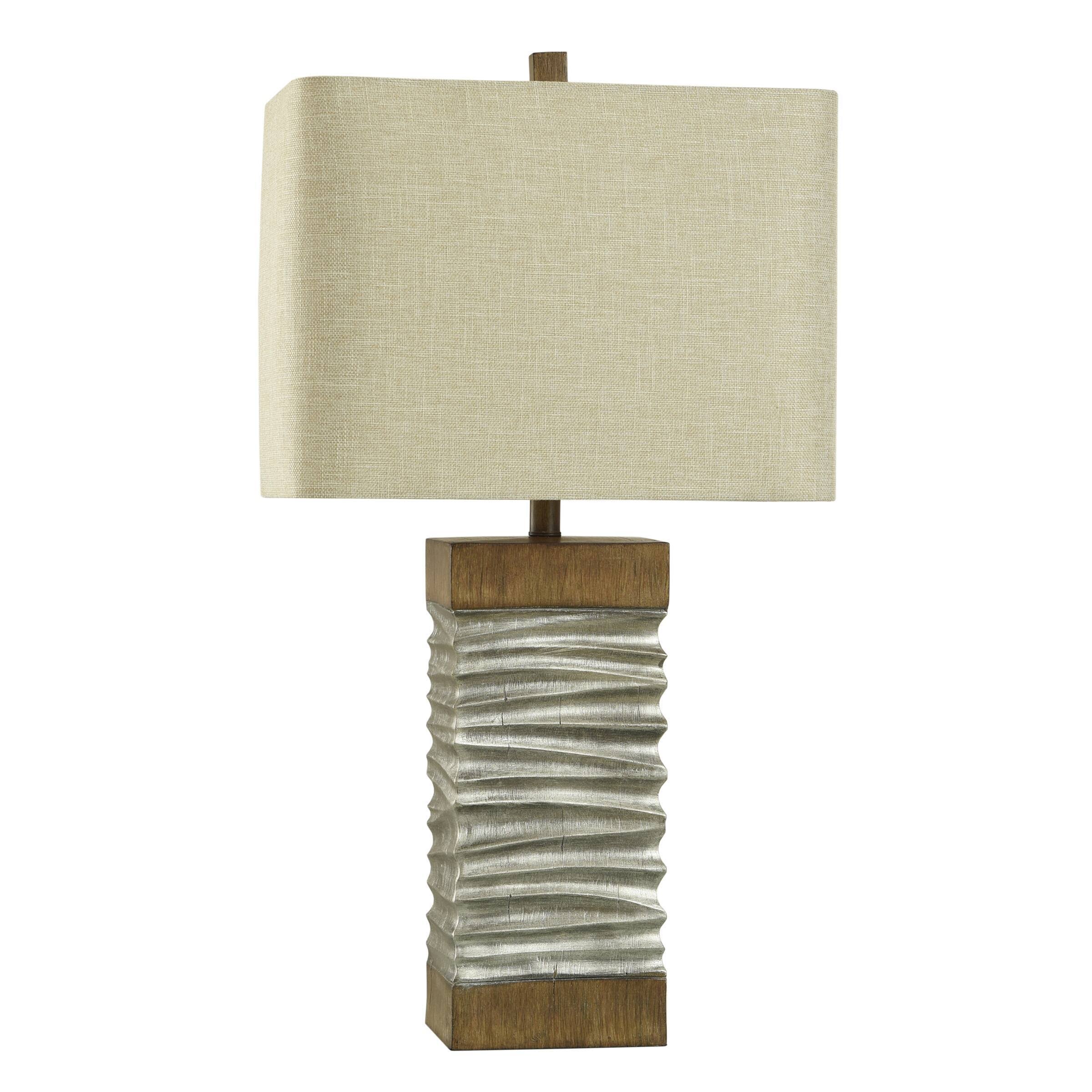 Stylecraft Darley Silver And Natural Wood Painted Resin Table Lamp TF_MNCIEP93 Stylecraft Darley Silver And Natural Wood Painted Resin Table Lamp TF_MNCIEP93