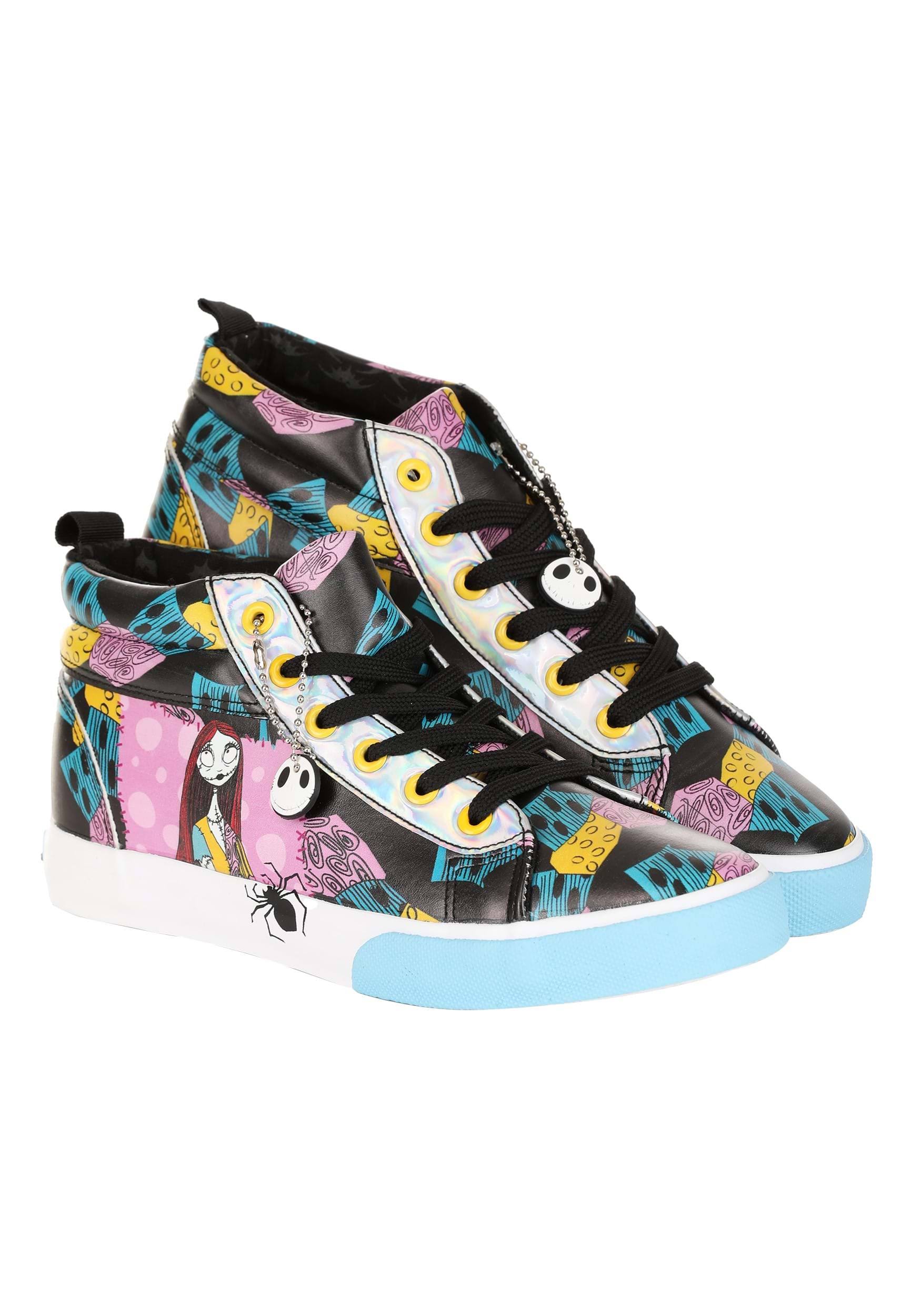 Ground Up Women's Nightmare Before Christmas Sally High-Top Sneakers, Size: 11 9R_EHZPWJXI Ground Up Women's Nightmare Before Christmas Sally High-Top Sneakers, Size: 11 9R_EHZPWJXI
