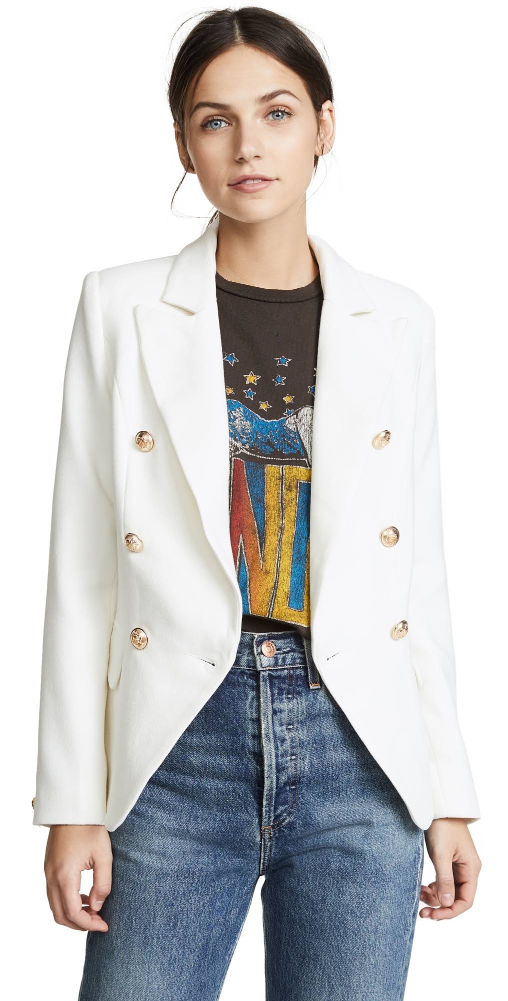 Lioness Palermo Blazer | White | Size S | Shopbop CO_ZOX96QOW