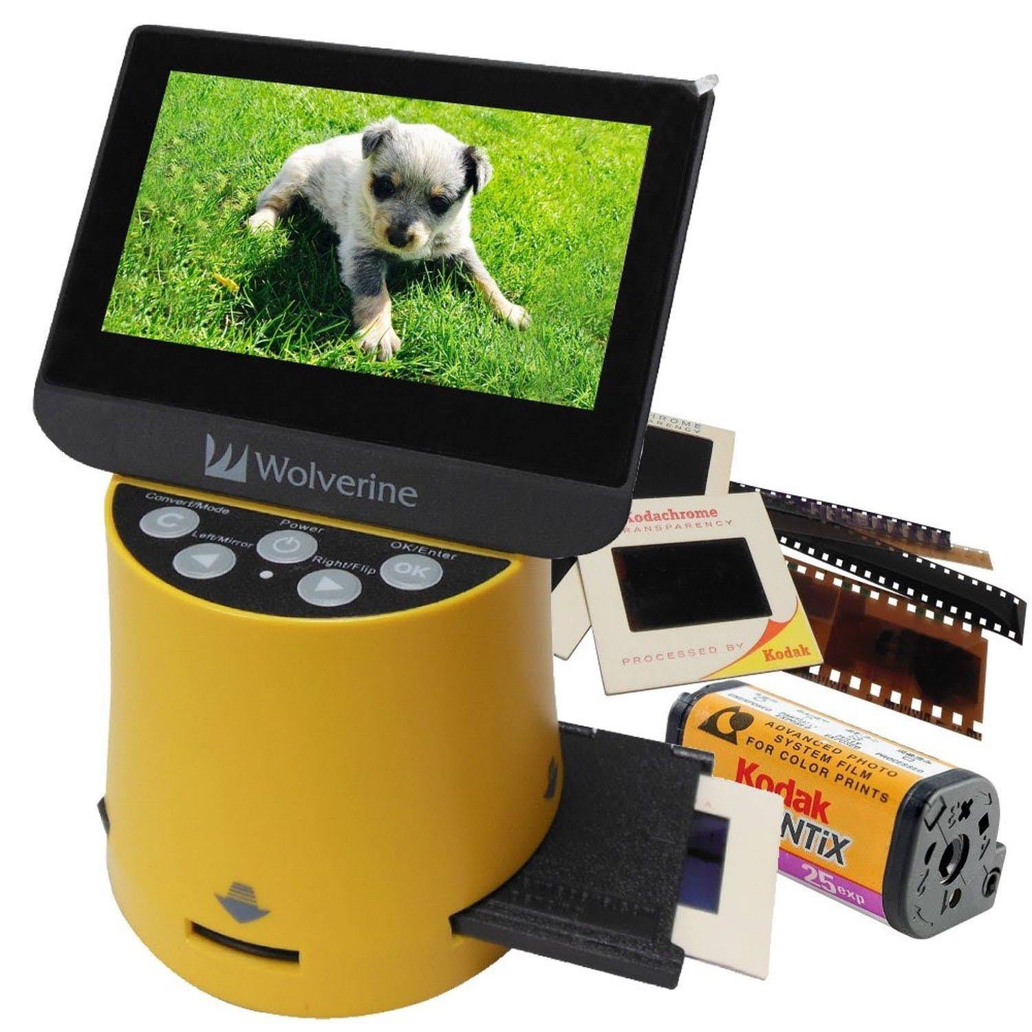 Wolverine Titan 8-In-1 High Resolution Film To Digital Converter With 4.3 Screen And Hdmi Output KQ_UQ2RPMKG Wolverine Titan 8-In-1 High Resolution Film To Digital Converter With 4.3 Screen And Hdmi Output KQ_UQ2RPMKG