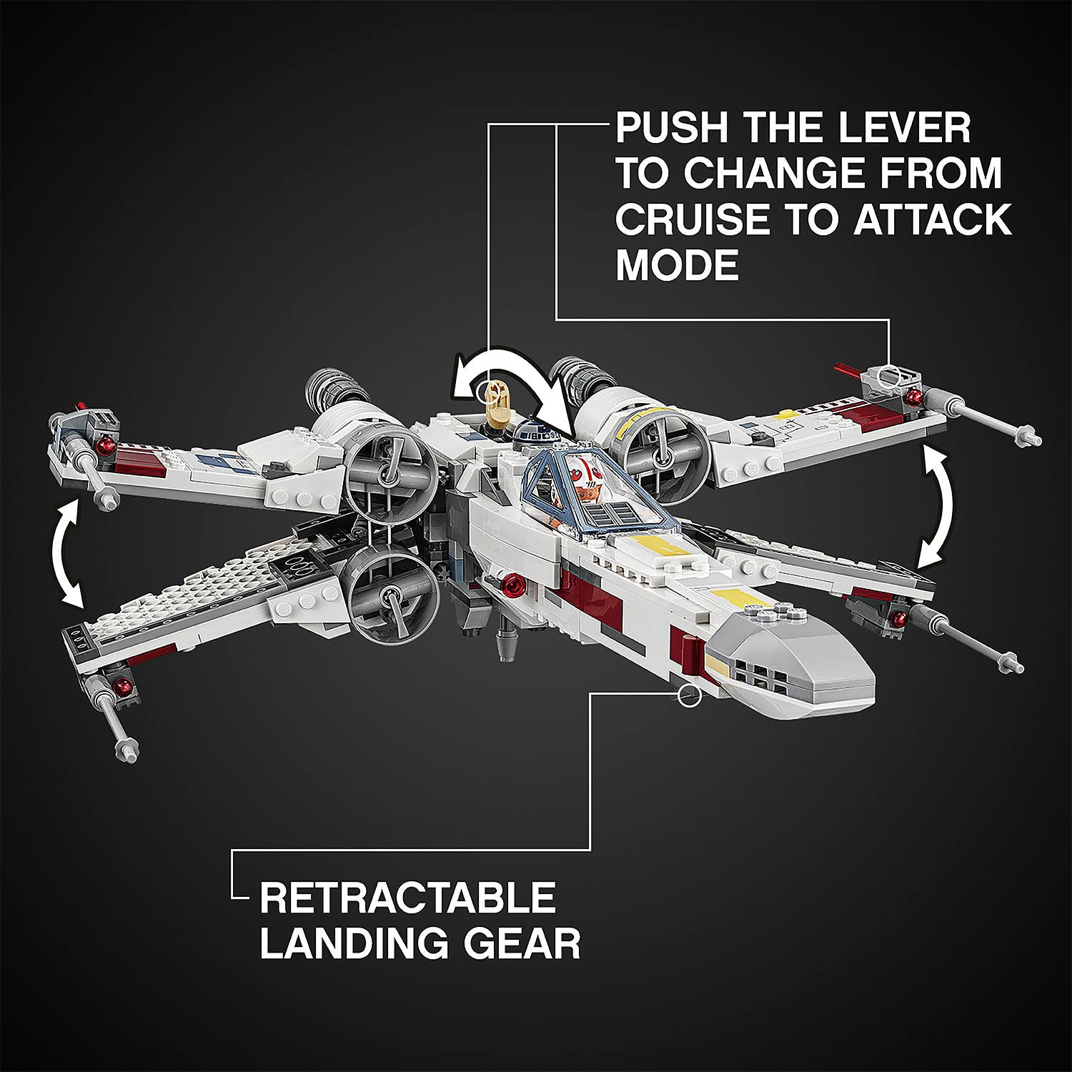 Lego Star Wars X-Wing Starfighter 75218 GB_USVHISUU