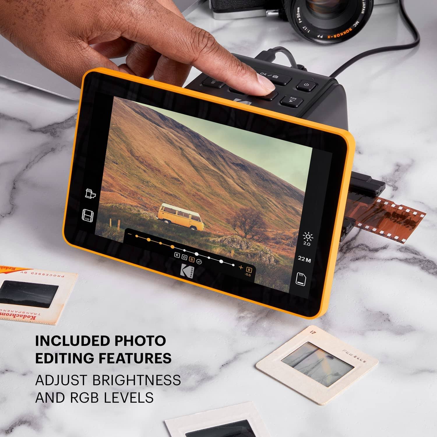 Kodak Slide N Scan Digital Film Scanner 7 Max - Negatives Film And Slide Digitizer AY_BIMSHOEI Kodak Slide N Scan Digital Film Scanner 7 Max - Negatives Film And Slide Digitizer AY_BIMSHOEI