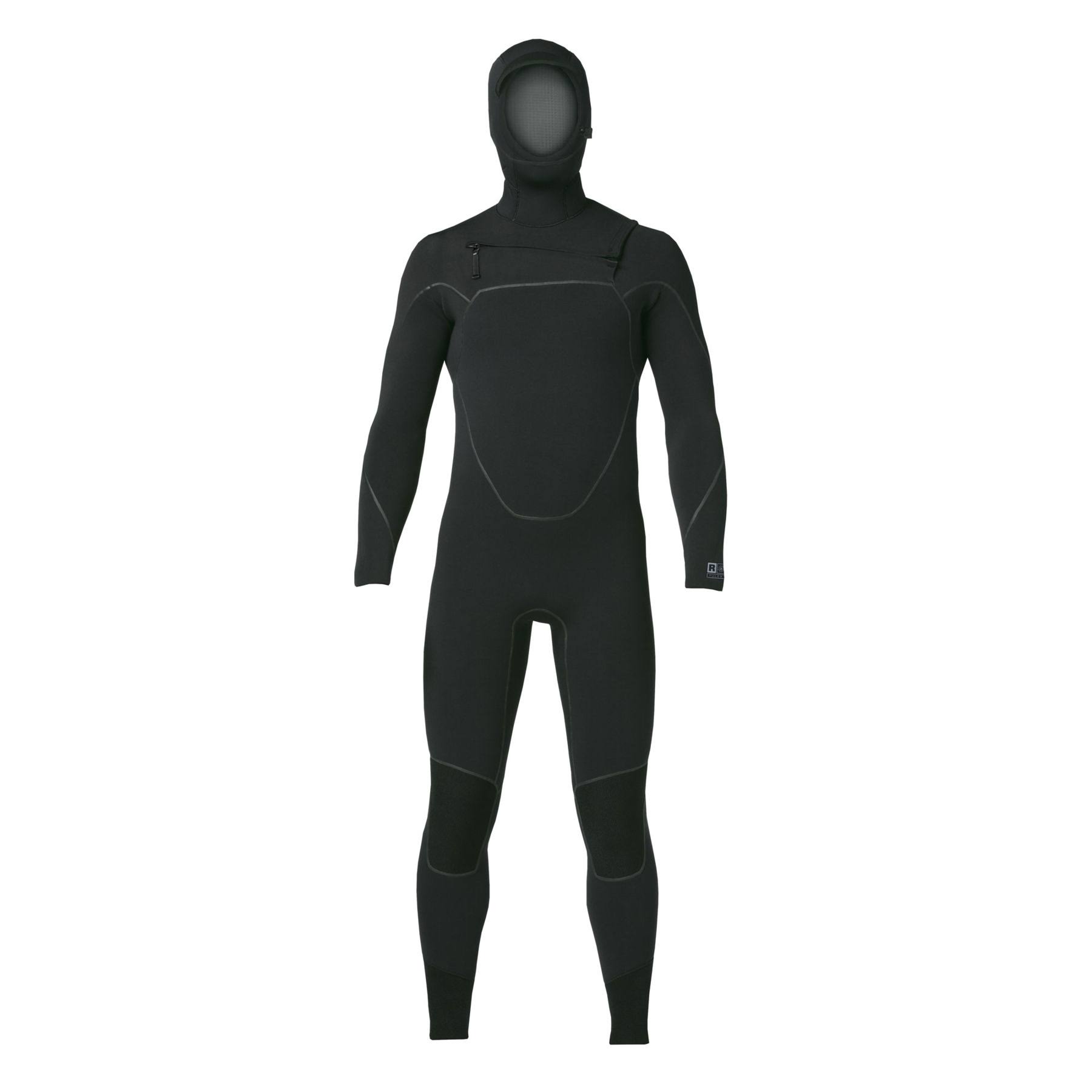 Patagonia M's R4 Yulex Fz Hooded Wetsuit-Black-Medium EV_1UIOI7XP