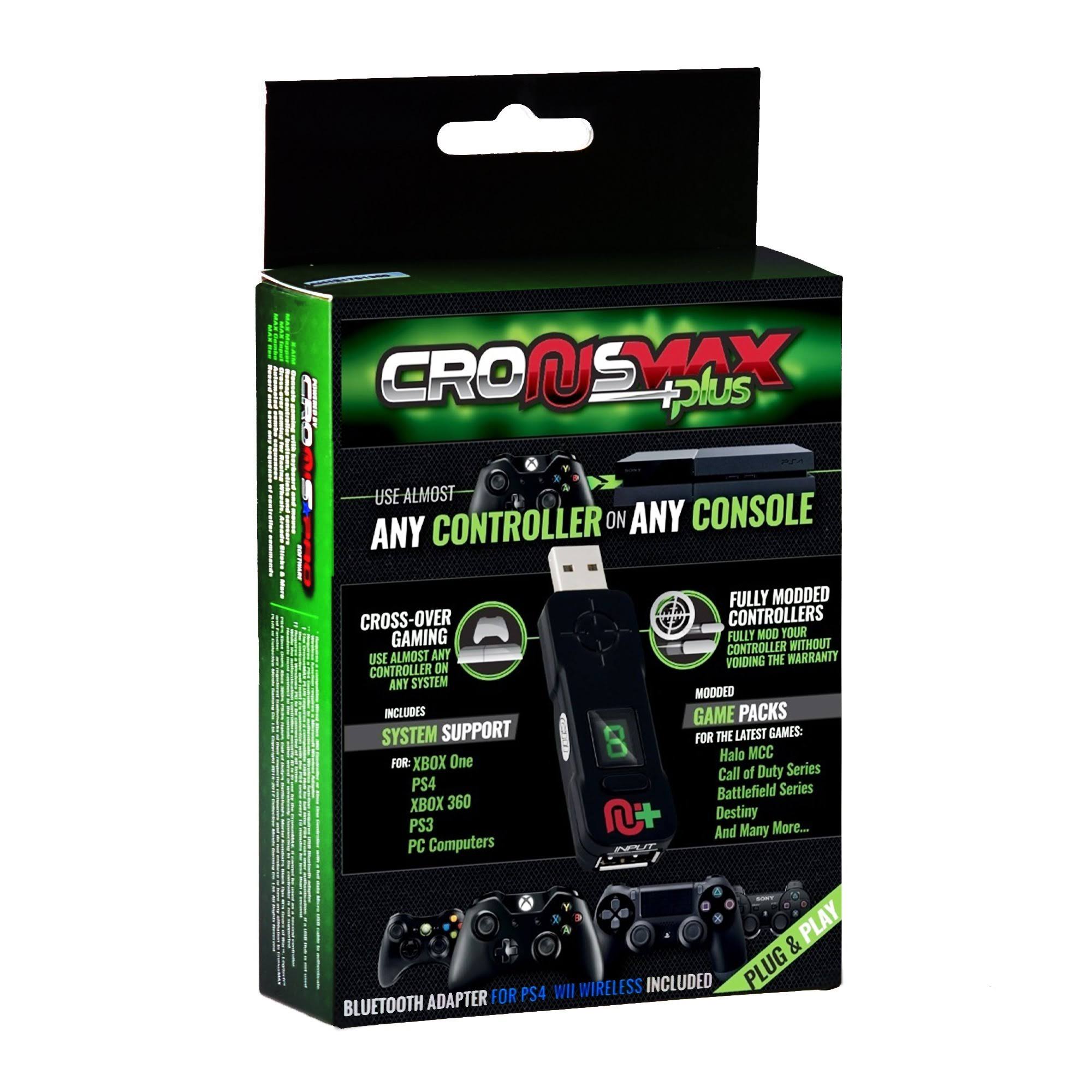 Cronusmax Plus Cross Cover Gaming Adapter For Ps4 Ps3 Xbox One Xbox 360 Windows IO_CGTVNPRR Cronusmax Plus Cross Cover Gaming Adapter For Ps4 Ps3 Xbox One Xbox 360 Windows IO_CGTVNPRR