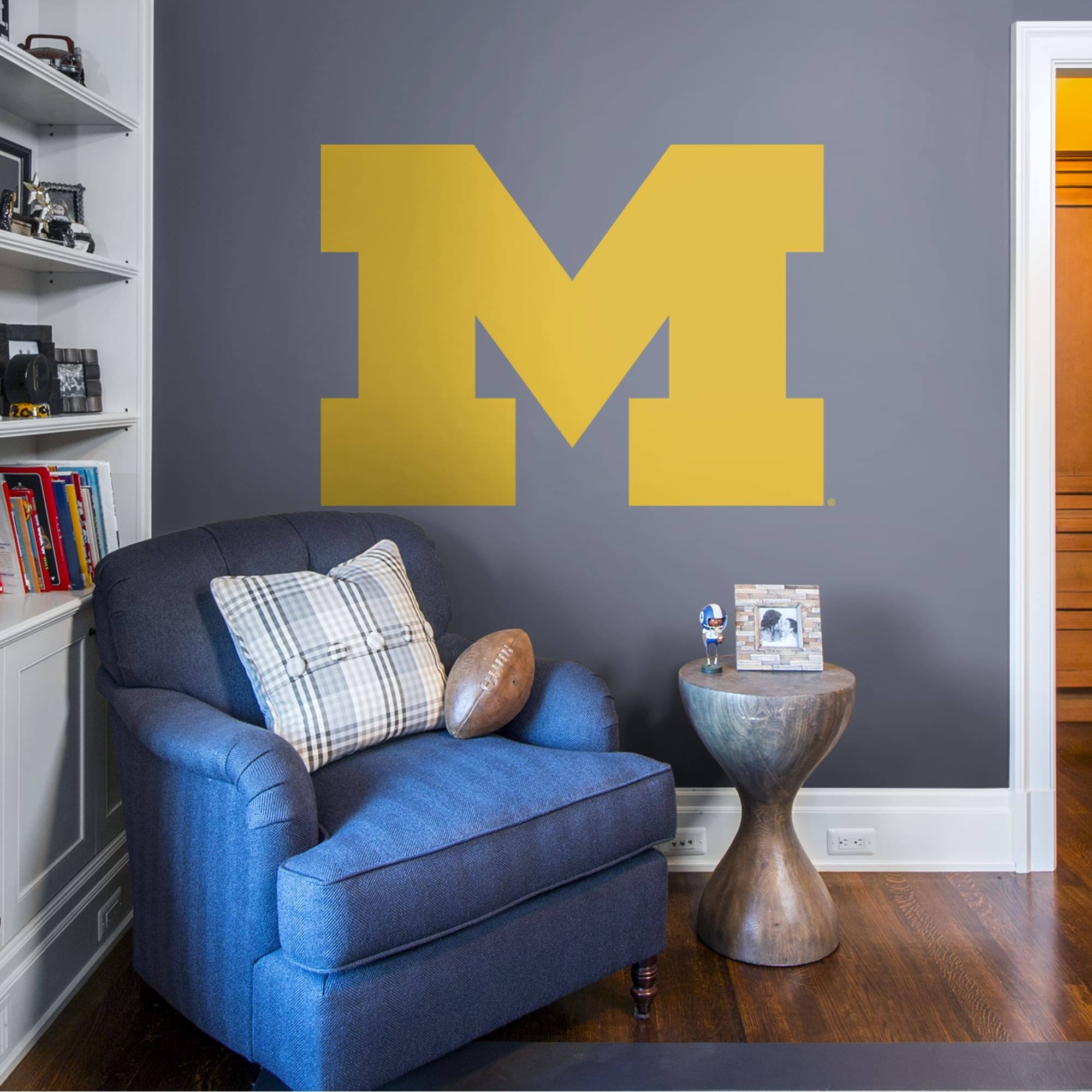 Fathead Michigan Wolverines Giant Removable Decal YQ_JFCGKZ3O