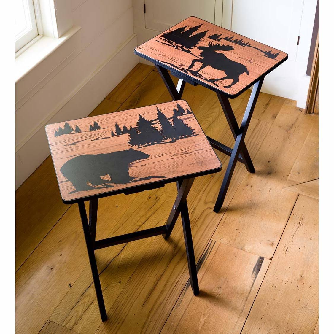 Quzhou Yimei Crafts Wilderness Themed Foldable Tv Trays - 2 Pack IQ_QB9SREPF