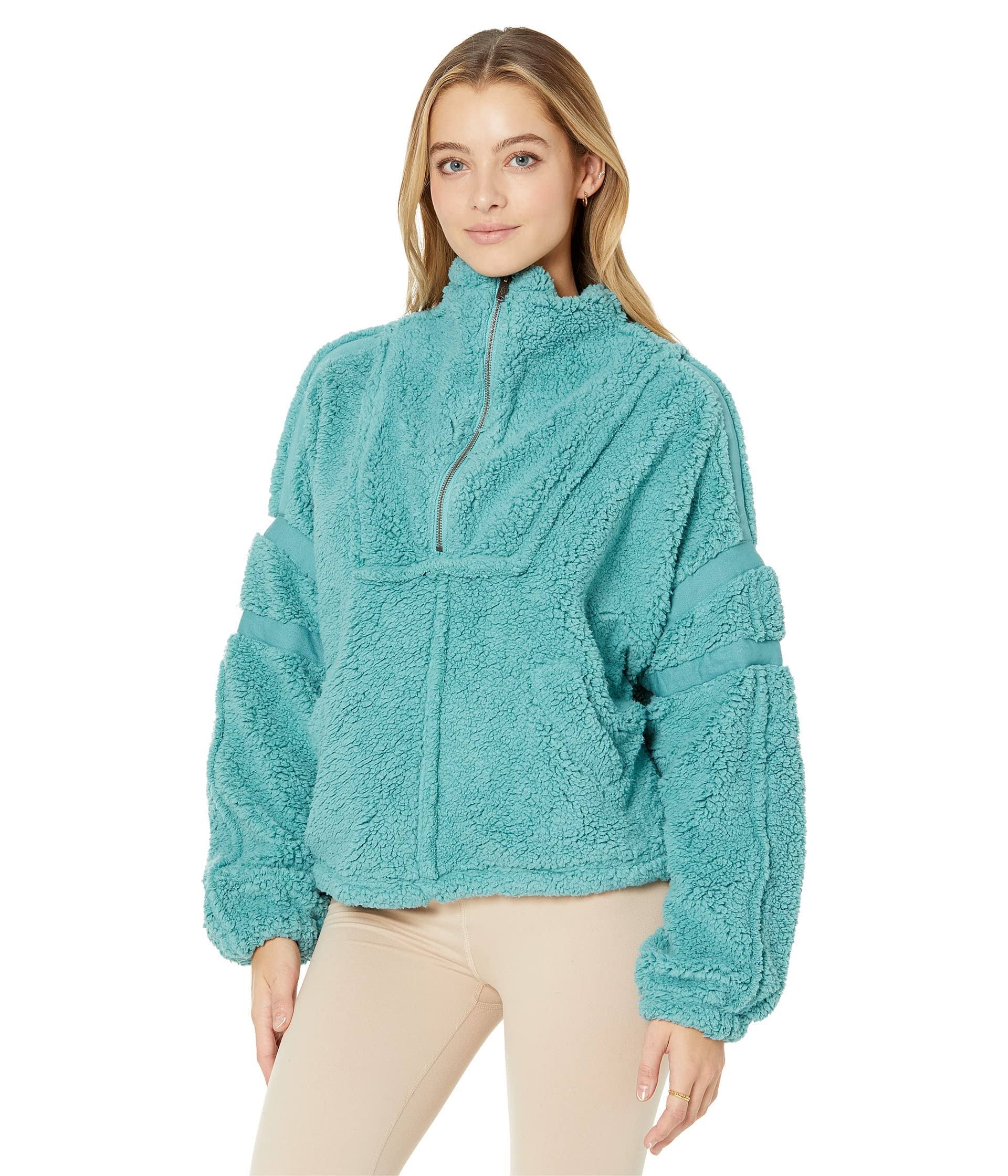 Free People Nantucket Fleece Jacket Mountain Majesty M N9_OJ9XQP8F