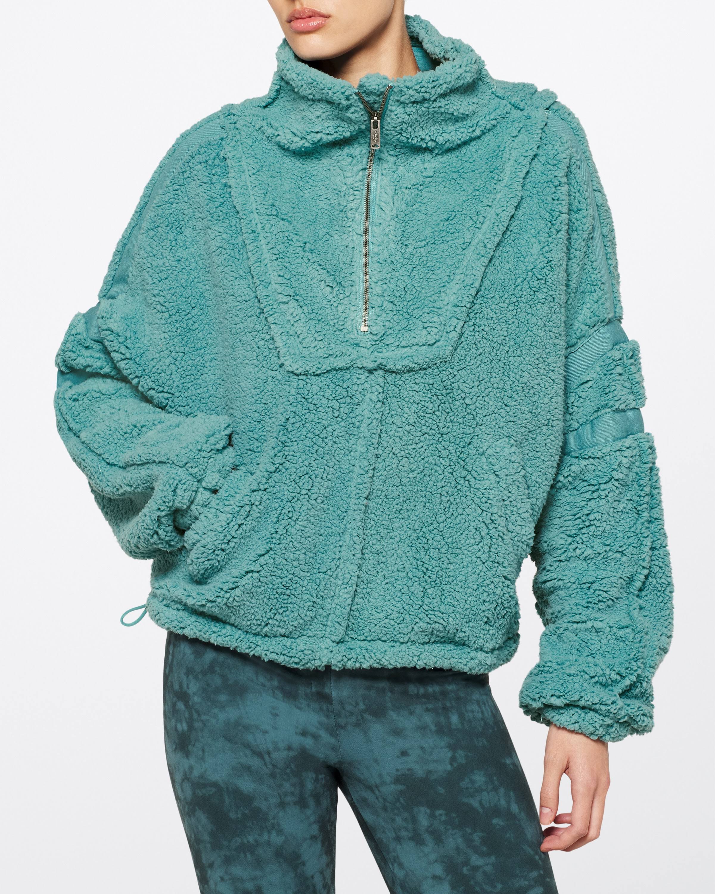 Free People Nantucket Fleece Jacket Mountain Majesty M N9_OJ9XQP8F