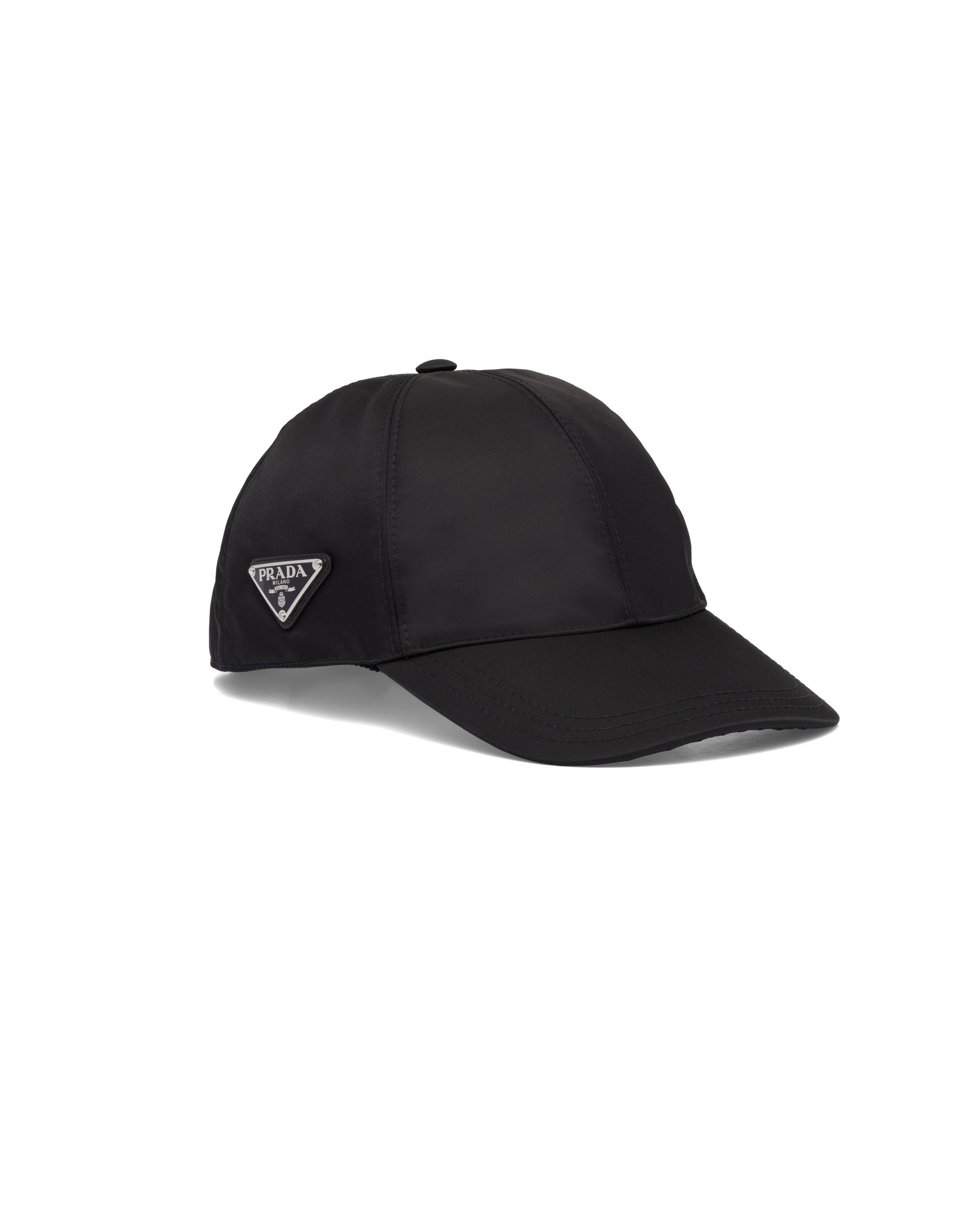 Prada Men's Re-Nylon Baseball Cap - Black - Size Xxl I7_BF8Z8HZX