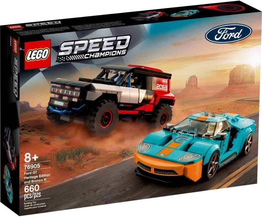 Lego Speed Champions - Ford Gt Heritage Edition And Bronco R 76905 2D_THPSEIBJ