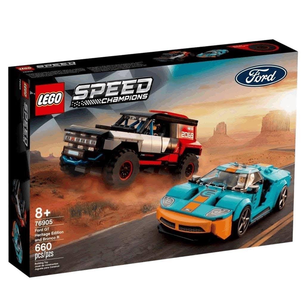 Lego Speed Champions - Ford Gt Heritage Edition And Bronco R 76905 2D_THPSEIBJ