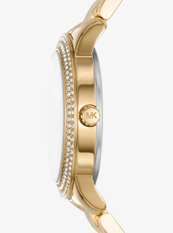 Michael Kors Women's Mini Tibby Gold-Tone Pavé Watch And Bracelet Gift Set - Metallic - Watches RM_6LOZC2CN Michael Kors Women's Mini Tibby Gold-Tone Pavé Watch And Bracelet Gift Set - Metallic - Watches RM_6LOZC2CN
