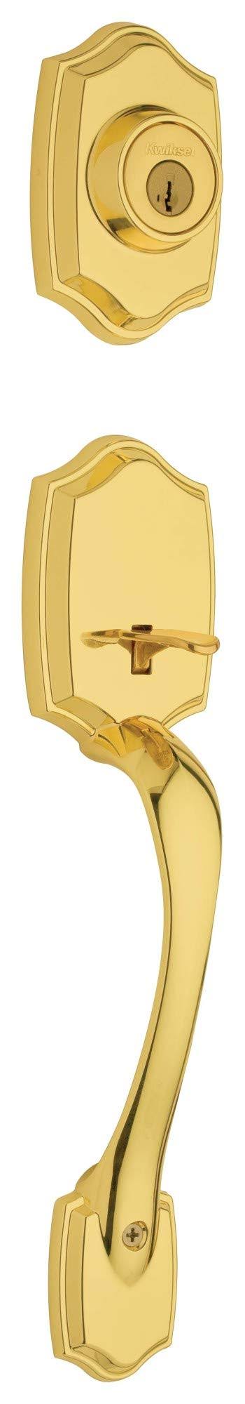 Kwikset 687bwlip-5 Belleview Single Cylinder Exterior Handleset, Antique Brass NA_FBVV3ONH Kwikset 687bwlip-5 Belleview Single Cylinder Exterior Handleset, Antique Brass NA_FBVV3ONH
