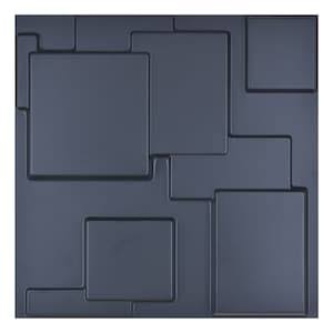 Art3dwallpanels Decorative 3d Wall Panel Black Waterproof Paneling 19.7 In. X 19.7 In. (32 Sq. Ft./12-Pack) JK_SGSTAVDP Art3dwallpanels Decorative 3d Wall Panel Black Waterproof Paneling 19.7 In. X 19.7 In. (32 Sq. Ft./12-Pack) JK_SGSTAVDP
