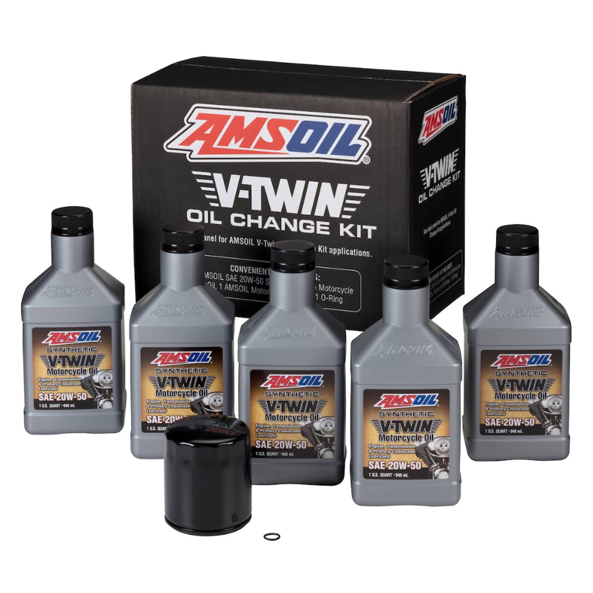 Amsoil Hdmb-Ea V-Twin Oil Change Kit (Hdmb) 92_7PYUNGHZ