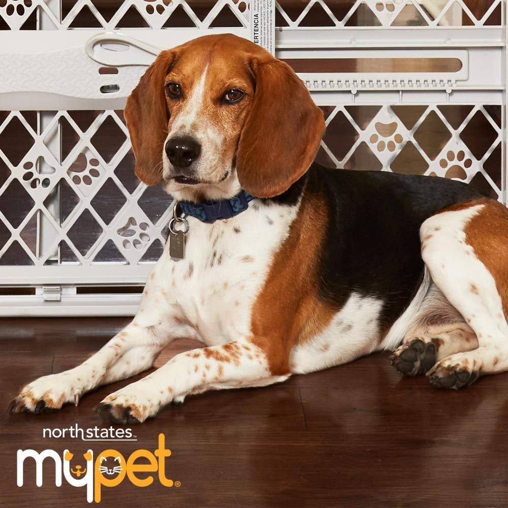 Mypet Extra Wide Gate With Small Pet Door, 8805 XK_O36L3D7X