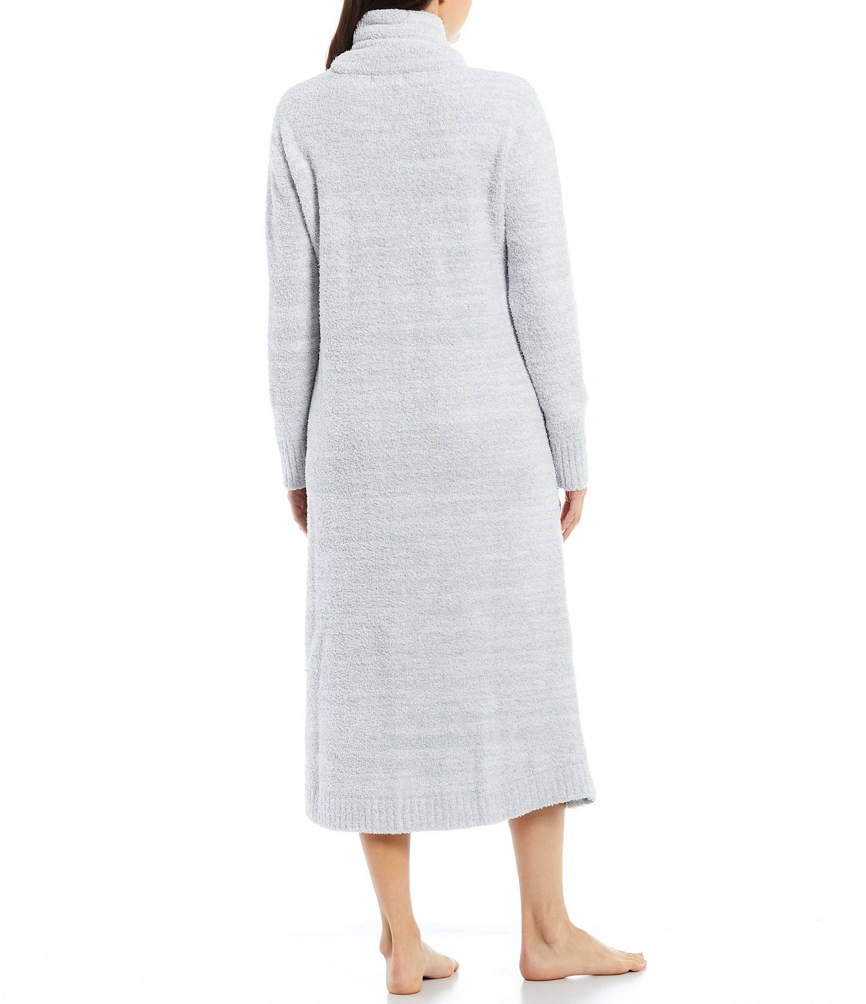 Barefoot Dreams Cozychic Full Zip Front Caftan Robe - S/M 1D_HA2CPEXV Barefoot Dreams Cozychic Full Zip Front Caftan Robe - S/M 1D_HA2CPEXV