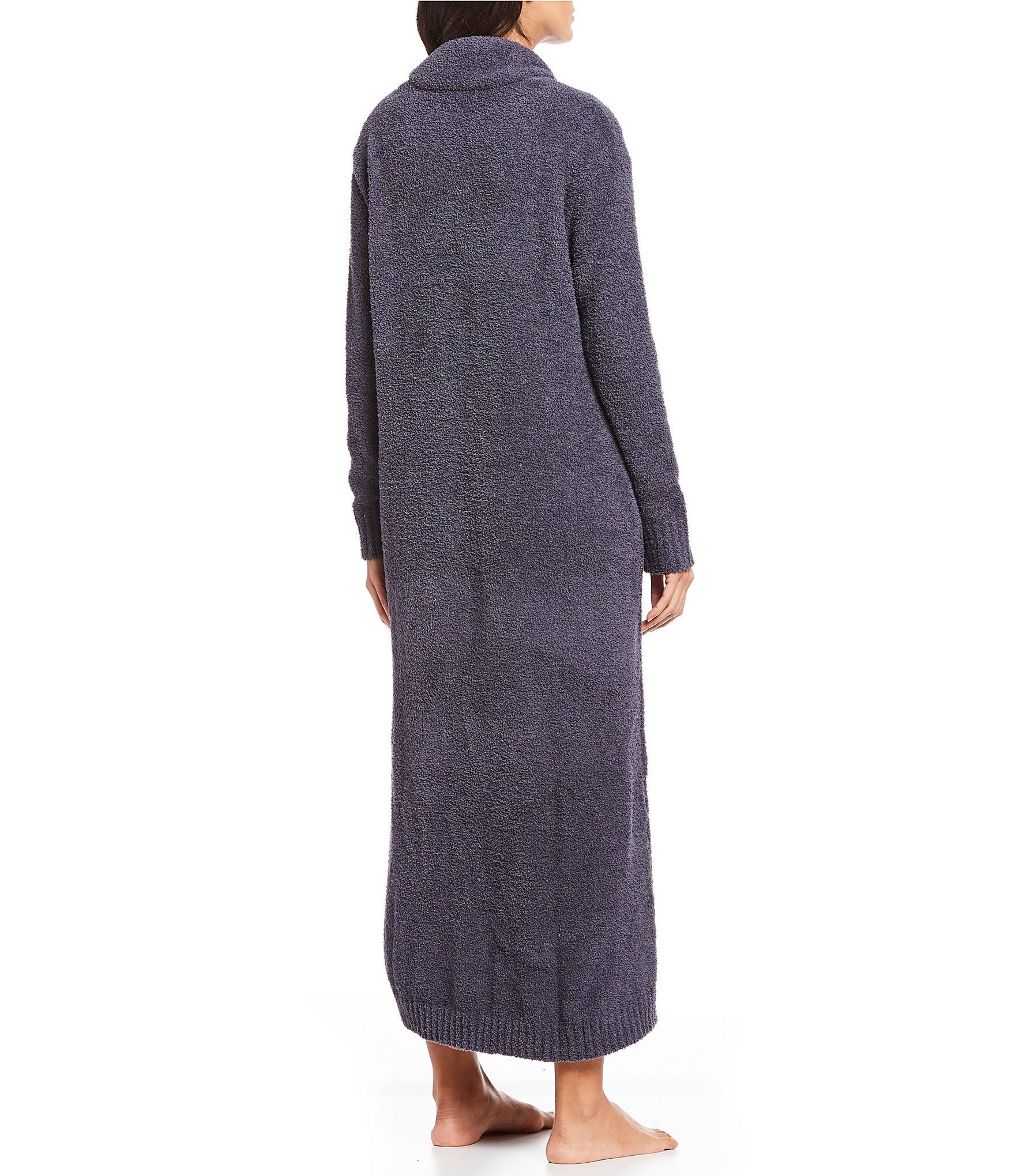 Barefoot Dreams Cozychic Full Zip Front Caftan Robe - S/M 1D_HA2CPEXV Barefoot Dreams Cozychic Full Zip Front Caftan Robe - S/M 1D_HA2CPEXV