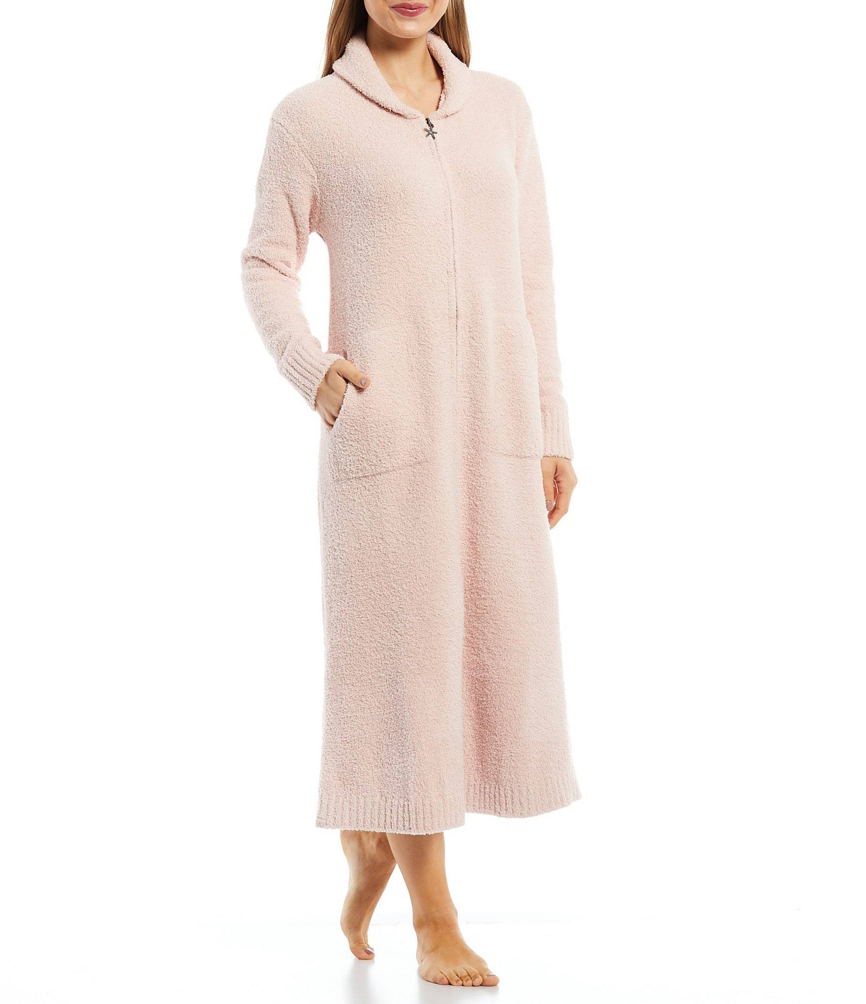 Barefoot Dreams Cozychic Full Zip Front Caftan Robe - S/M 1D_HA2CPEXV Barefoot Dreams Cozychic Full Zip Front Caftan Robe - S/M 1D_HA2CPEXV