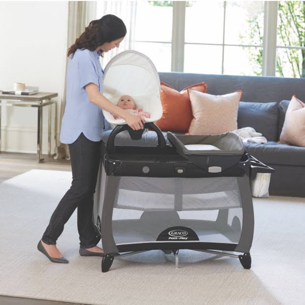 Graco Pack N Play Playard Quick Connect Portable Seat Deluxe, Mckinley QZ_1W1VIONS Graco Pack N Play Playard Quick Connect Portable Seat Deluxe, Mckinley QZ_1W1VIONS