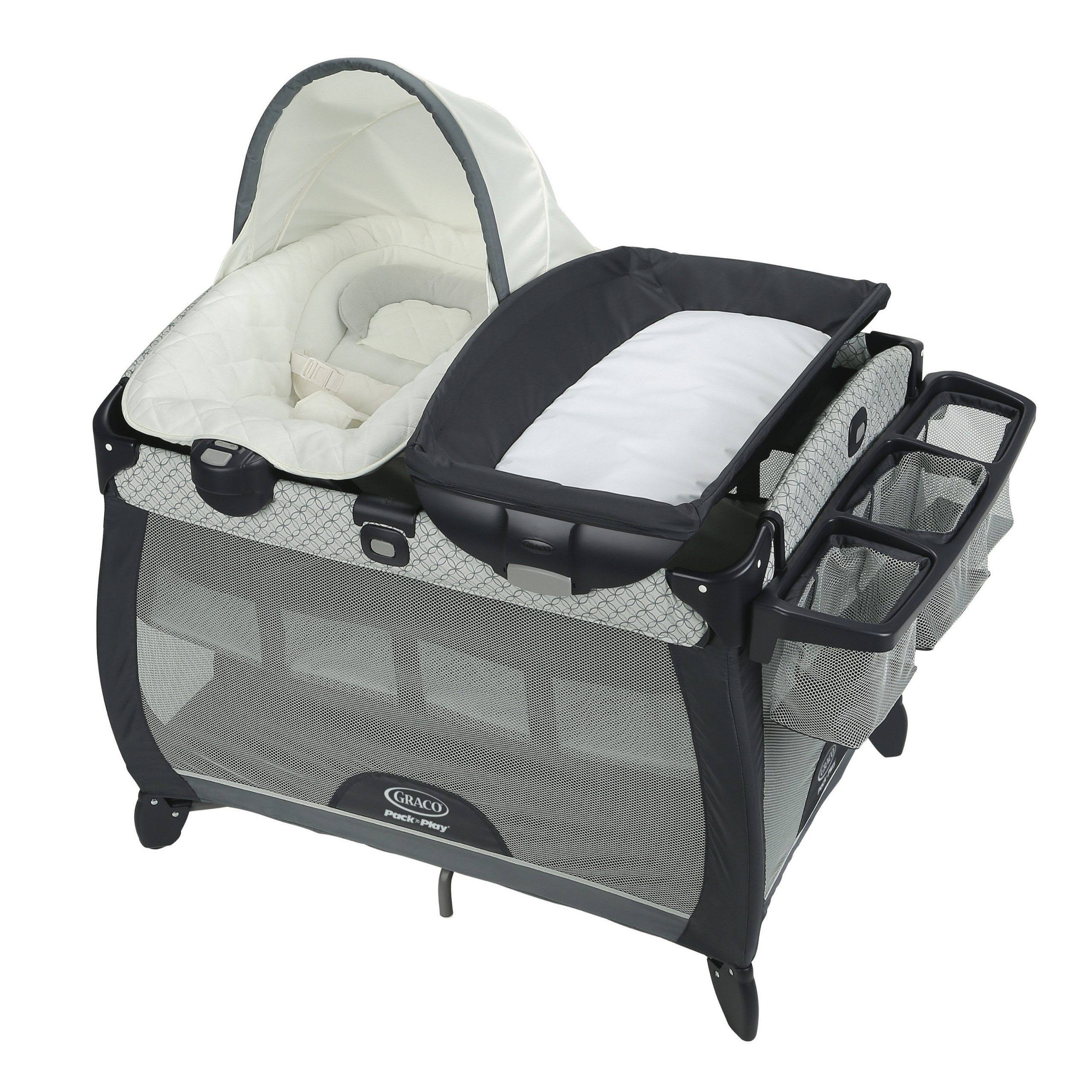 Graco Pack N Play Playard Quick Connect Portable Seat Deluxe, Mckinley QZ_1W1VIONS