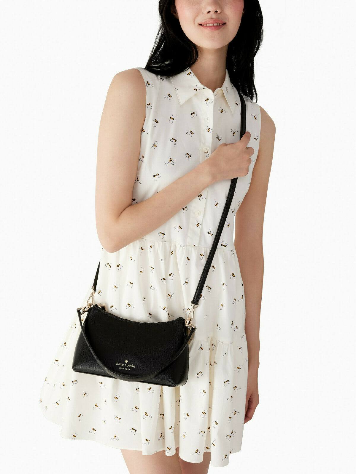 Kate Spade Sadie Small Shoulder Bag Leather Crossbody ~Nwt~ Black FO_CTJW2GVV Kate Spade Sadie Small Shoulder Bag Leather Crossbody ~Nwt~ Black FO_CTJW2GVV