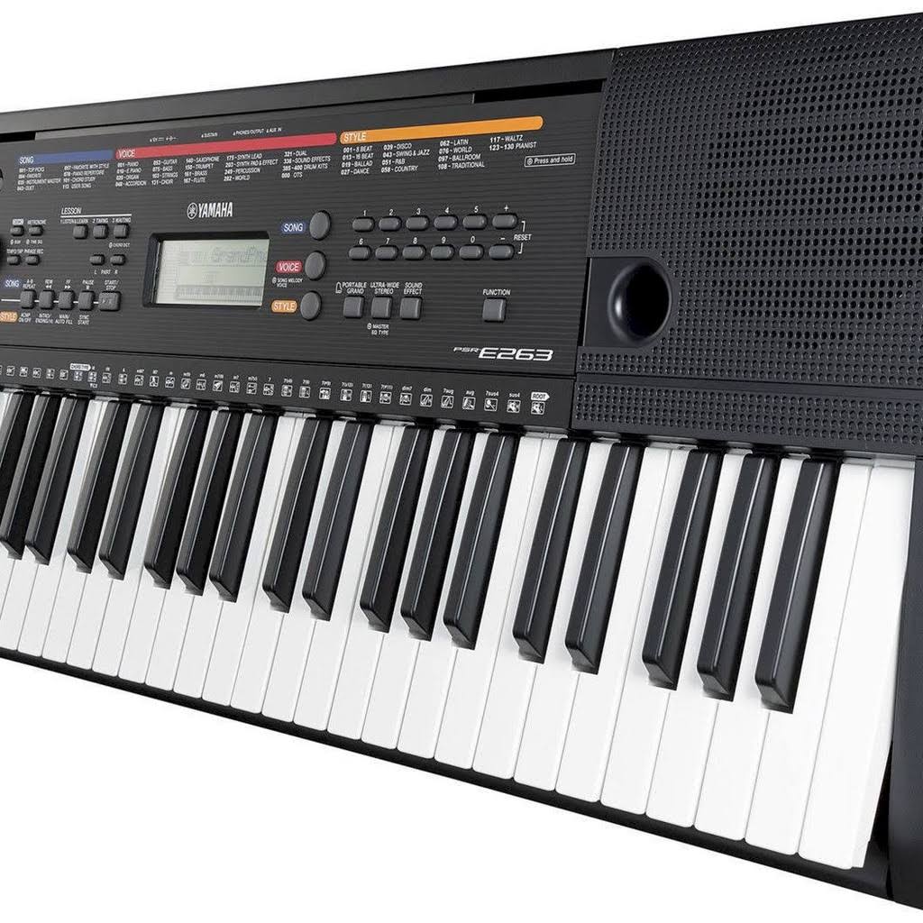 Yamaha Psr-E263 61-Key Portable Keyboard VI_BIUBREMP Yamaha Psr-E263 61-Key Portable Keyboard VI_BIUBREMP