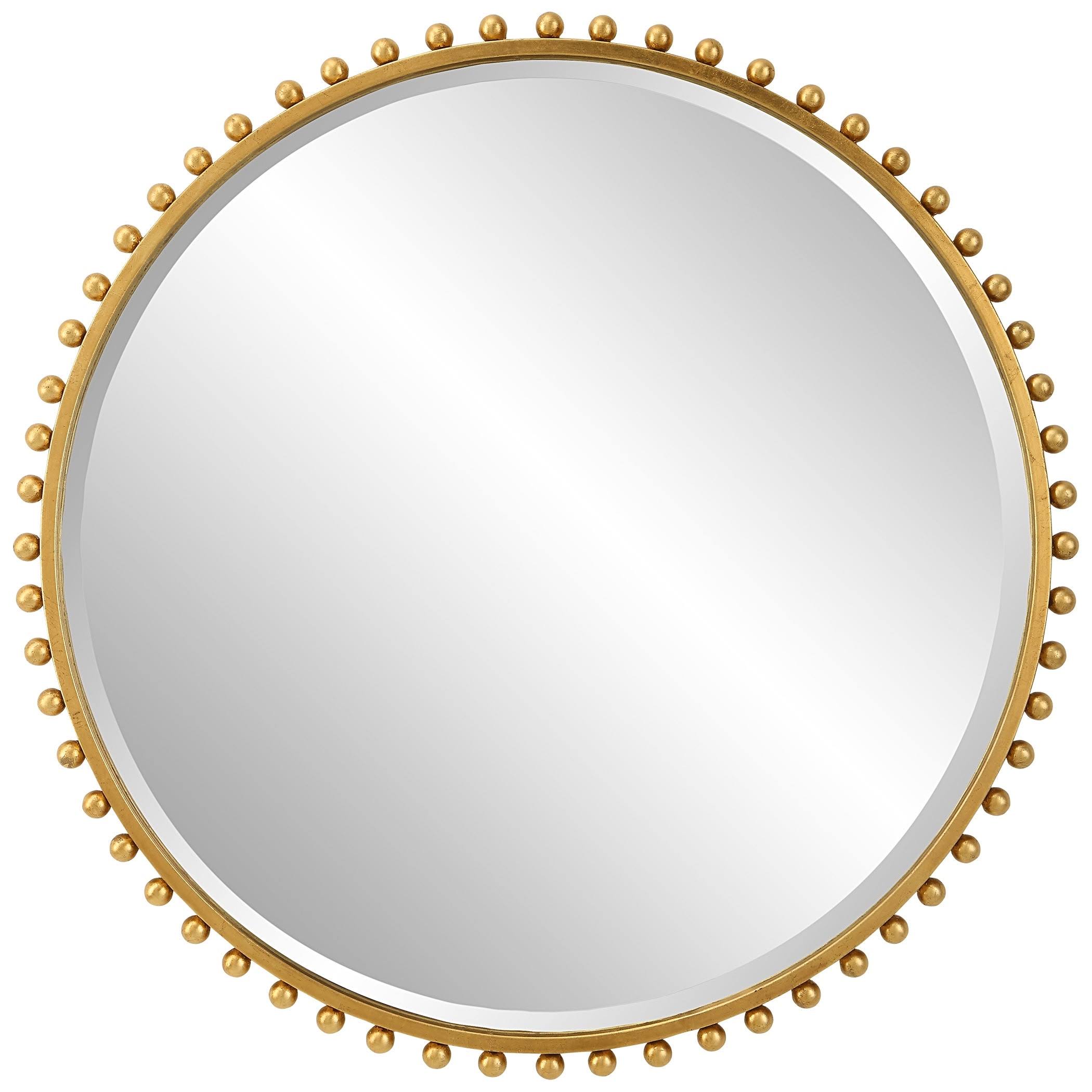 Uttermost Taza Aged Round Mirror - White YA_5PNEV5SQ Uttermost Taza Aged Round Mirror - White YA_5PNEV5SQ