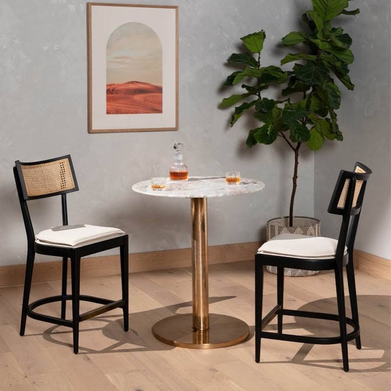 Four Hands - Britt Stool - Brushed Ebony - Counter JM_IVB99LAJ
