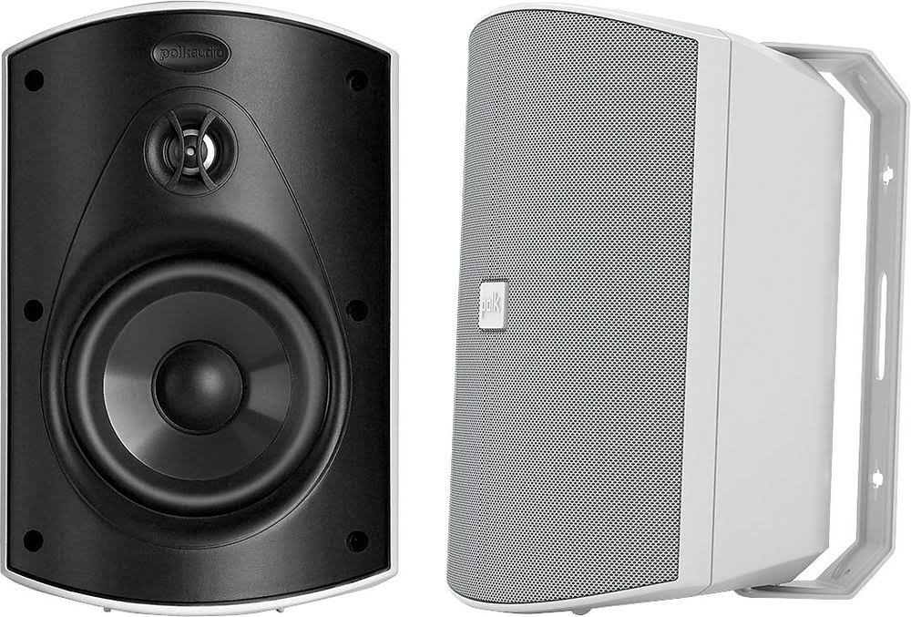 Polk Audio Patio 200 2-Way Indoor/Outdoor Loudspeakers - White MS_5EKIEZOY
