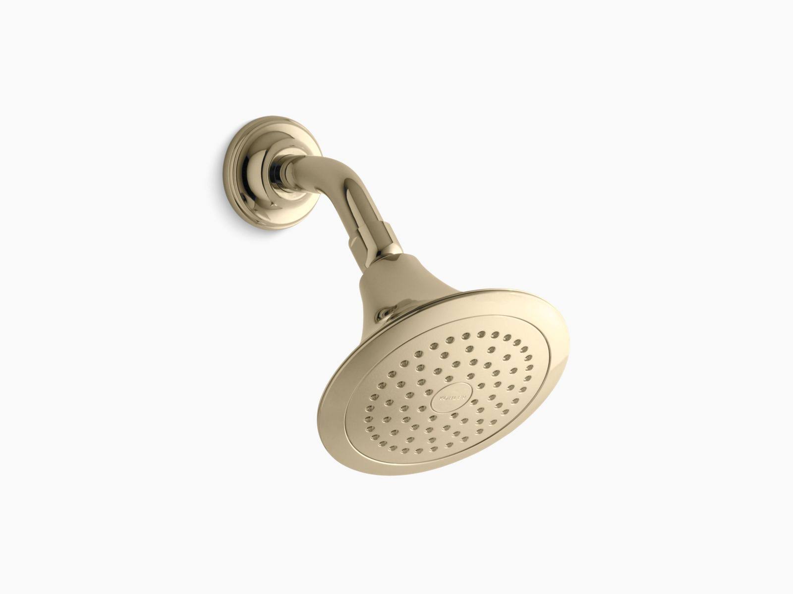 Kohler K-10282-Ak-Pb Vibrant Polished Brass Forte Single-Function Showerhead, 2.5 Gpm FZ_QQXOJZU1