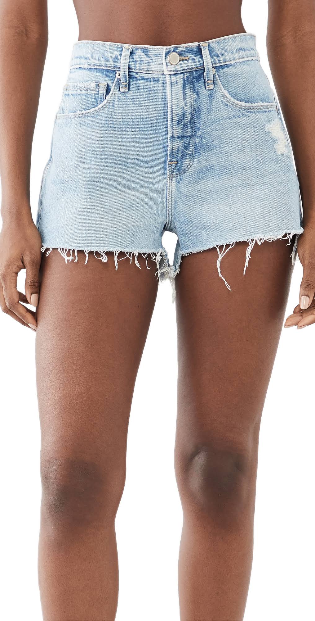 Women's Good '90s Shorts | Indigo, Size 16 Plus | Good American By Khloé Kardashian JS_ZZDJMNGC Women's Good '90s Shorts | Indigo, Size 16 Plus | Good American By Khloé Kardashian JS_ZZDJMNGC