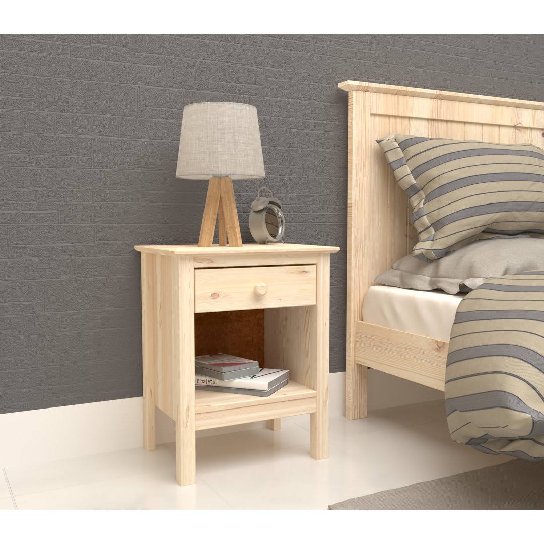 Albrecht 1 - Drawer Nightstand Winston Porter Color Natural Z3_QL3CGJOF