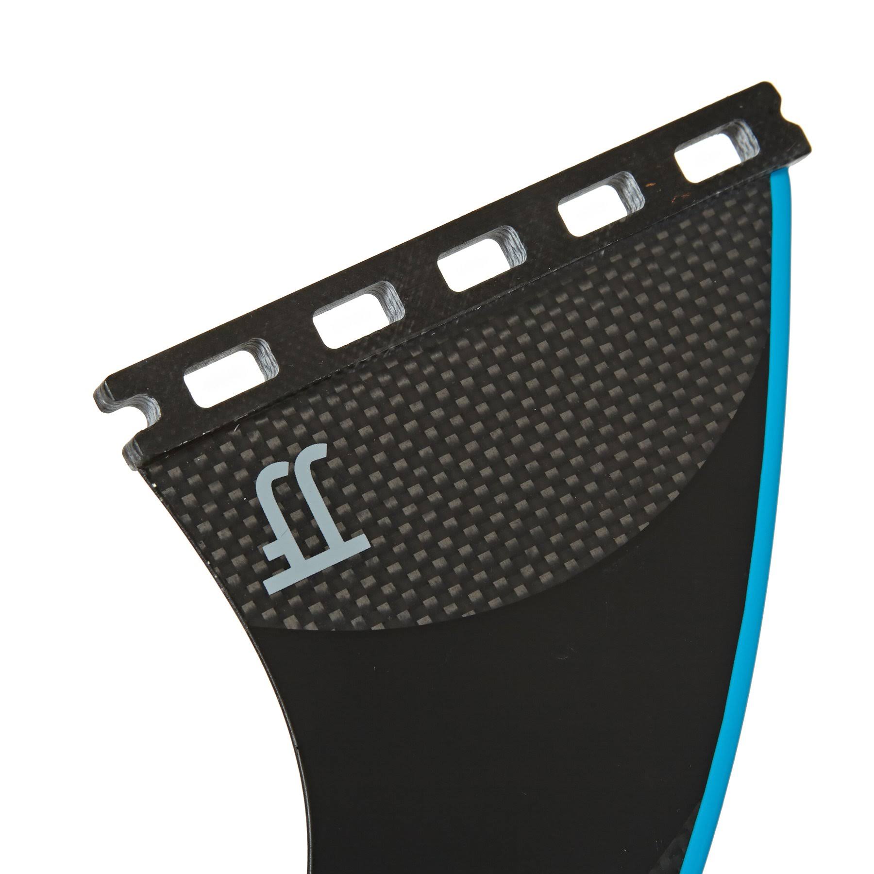 Futures John John Techflex Thruster Fin Small / Black/Neon Blue 0Q_EJWKHIKB Futures John John Techflex Thruster Fin Small / Black/Neon Blue 0Q_EJWKHIKB