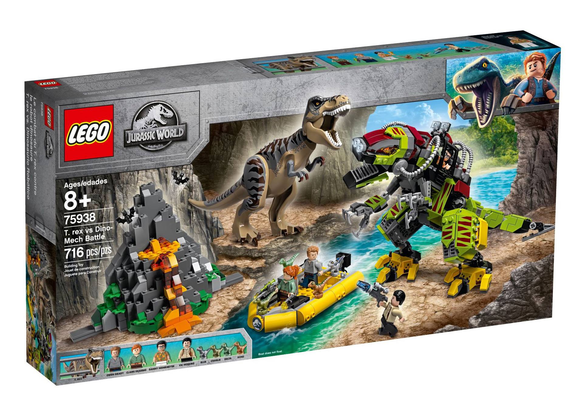 Lego Jurassic World T. Rex Vs Dino-Mech Battle Set 75938 FP_PKTT8YS1 Lego Jurassic World T. Rex Vs Dino-Mech Battle Set 75938 FP_PKTT8YS1