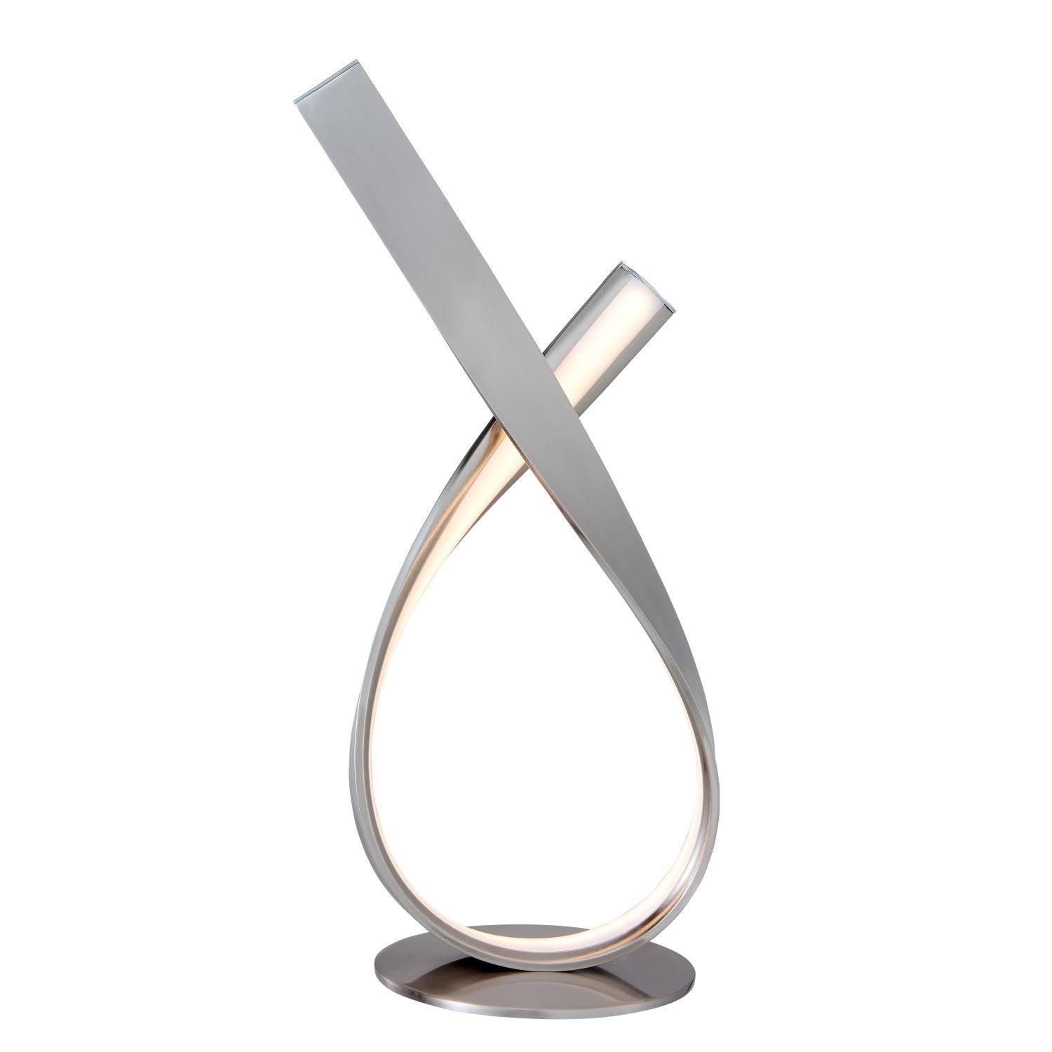 Royce Brushed Nickel Led Table Lamp BW_M7SCSS7X Royce Brushed Nickel Led Table Lamp BW_M7SCSS7X