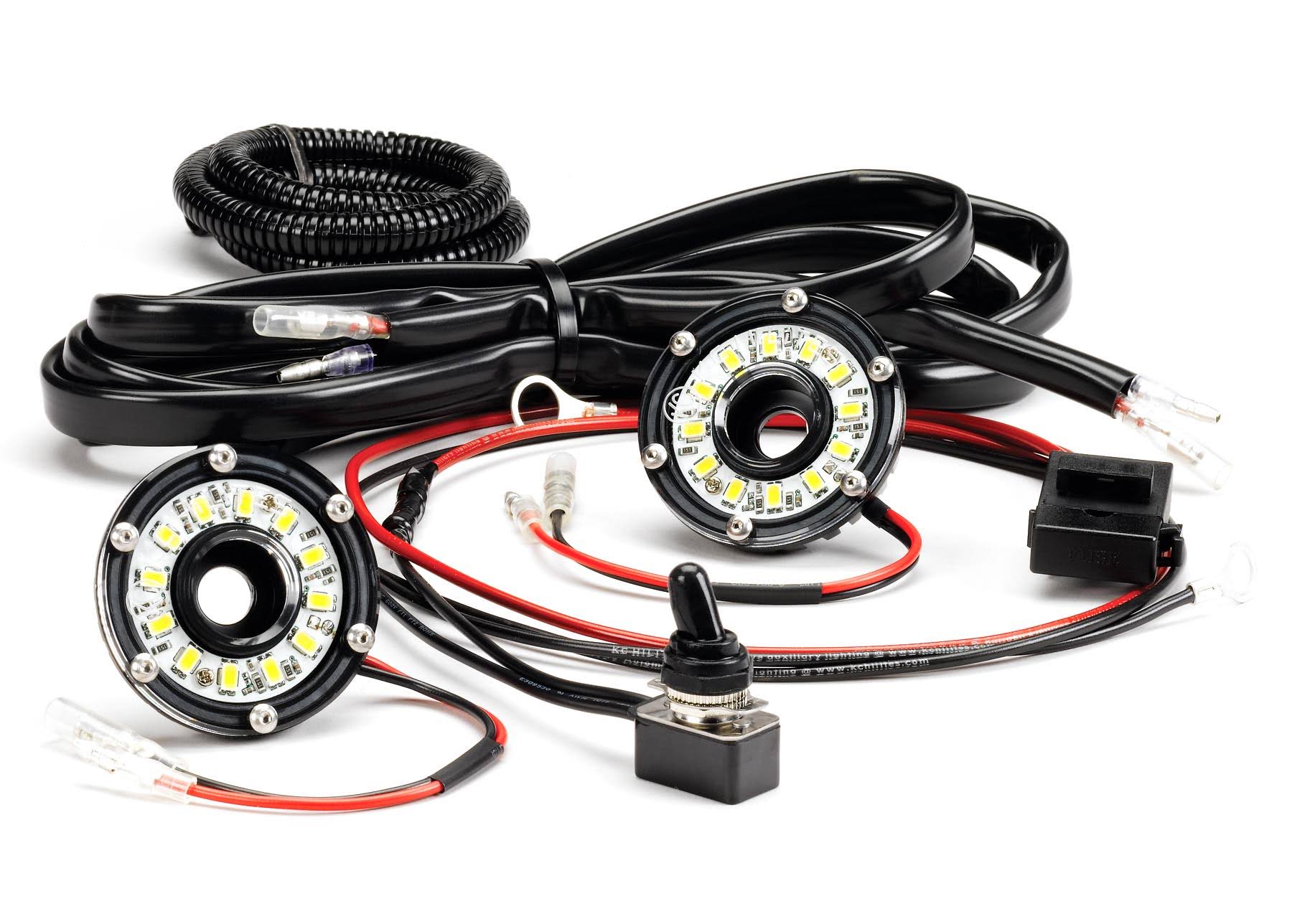 Kc Hilites 355 - Cyclone - Universal Under Hood Led Kit (2 Light) MQ_POER4HY9 Kc Hilites 355 - Cyclone - Universal Under Hood Led Kit (2 Light) MQ_POER4HY9