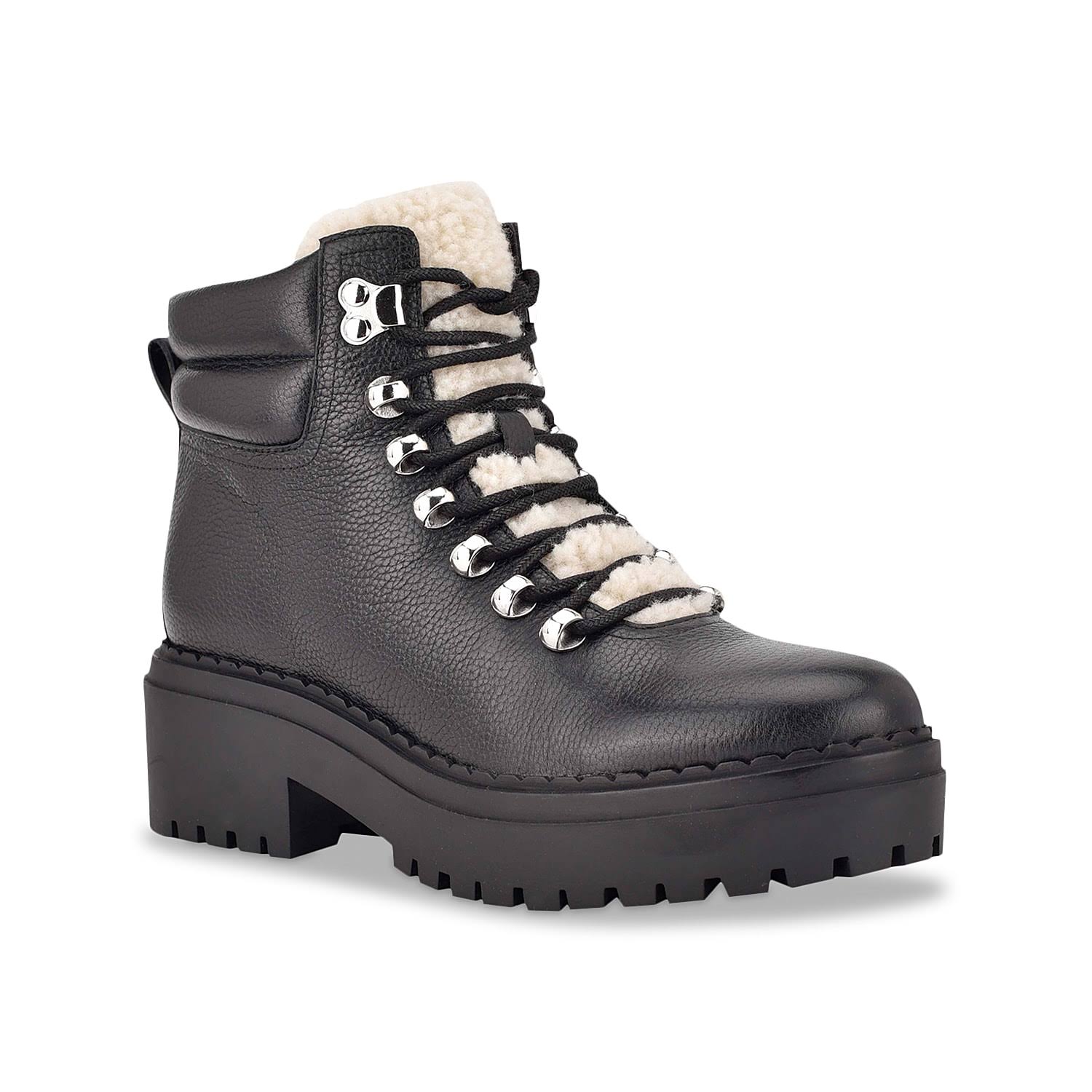 Marc Fisher Ltd Nairy Leather Boot, 9 / Black 9V_XNRF1IOF