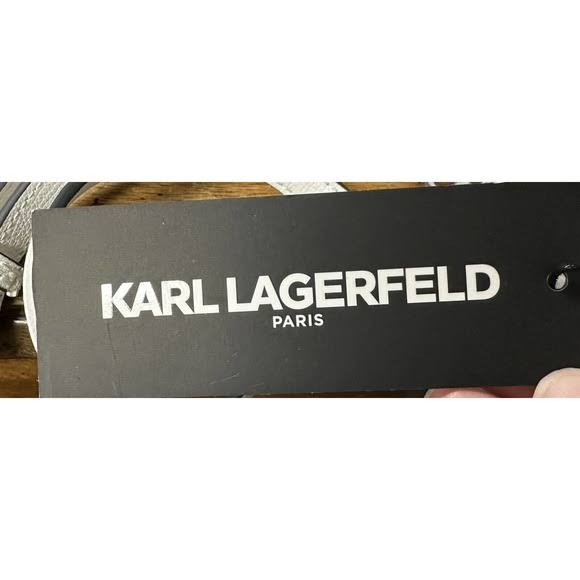Karl Lagerfeld Paris Maybelle Bucket Handbags Winter White ZK_I34ITGDN Karl Lagerfeld Paris Maybelle Bucket Handbags Winter White ZK_I34ITGDN
