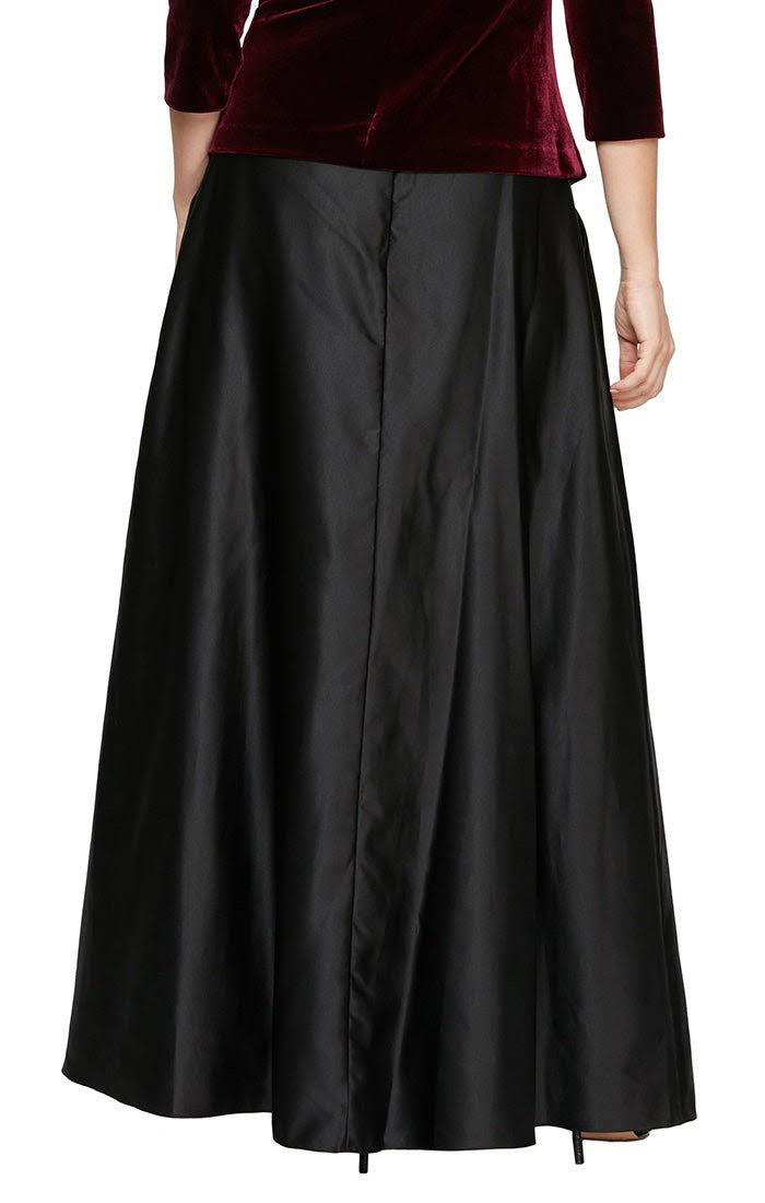 Alex Evenings Plus Size Satin Ball Gown Skirt Black 3x PT_ZU43NXTH Alex Evenings Plus Size Satin Ball Gown Skirt Black 3x PT_ZU43NXTH