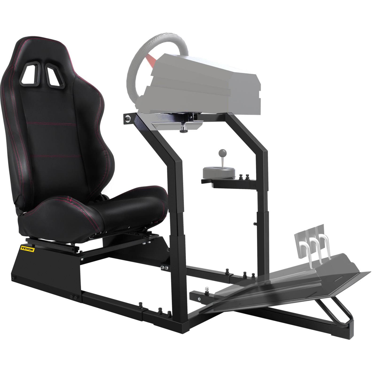 Vevor Gta-F Racing Simulator Cockpit Gaming Chair W/ Steering Wheel Stand For G29 Ps3 GP_F2K0RQHR
