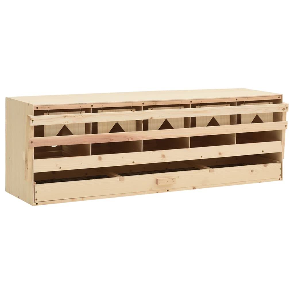 Vidaxl Chicken Laying Nest 5 Compartments 46.1X13X15 Solid Pine Wood V8_XEGYR8ZT Vidaxl Chicken Laying Nest 5 Compartments 46.1X13X15 Solid Pine Wood V8_XEGYR8ZT