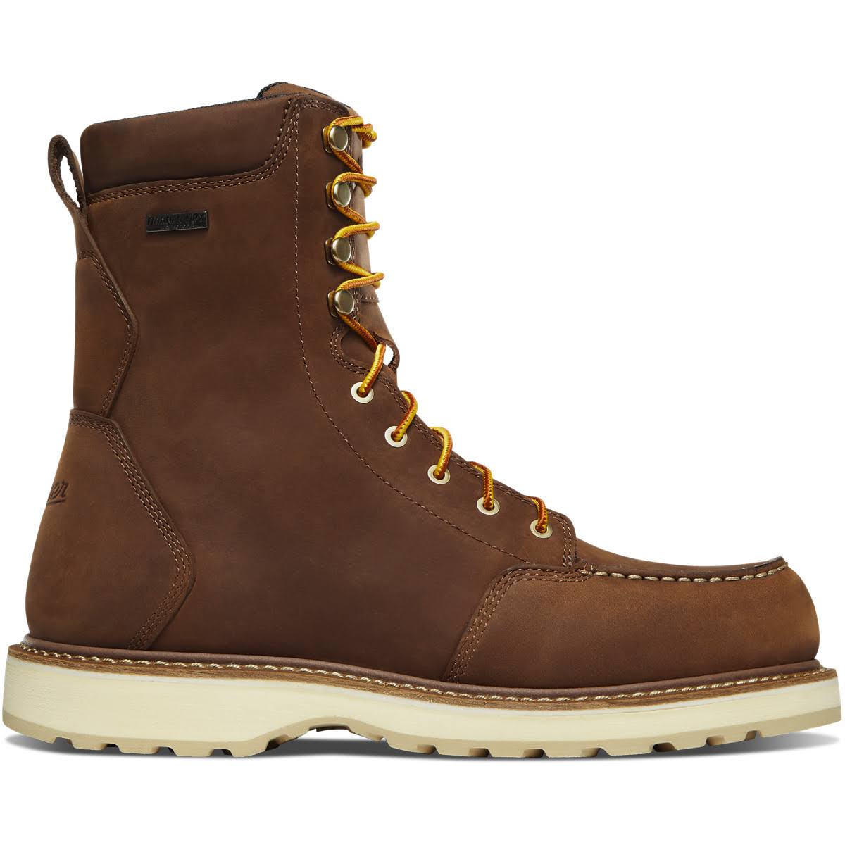 Danner Men's Cedar River Moc Toe 8 Inch Boot - 8 - Brown AV_8UGORIRH
