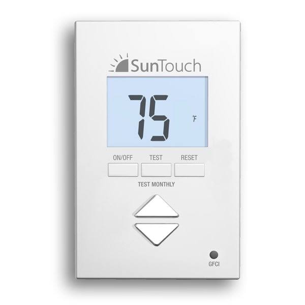 Suntouch Core Non Programmable Floor Heat Thermostat 500825 120v 240v OB_MM9X6XIS