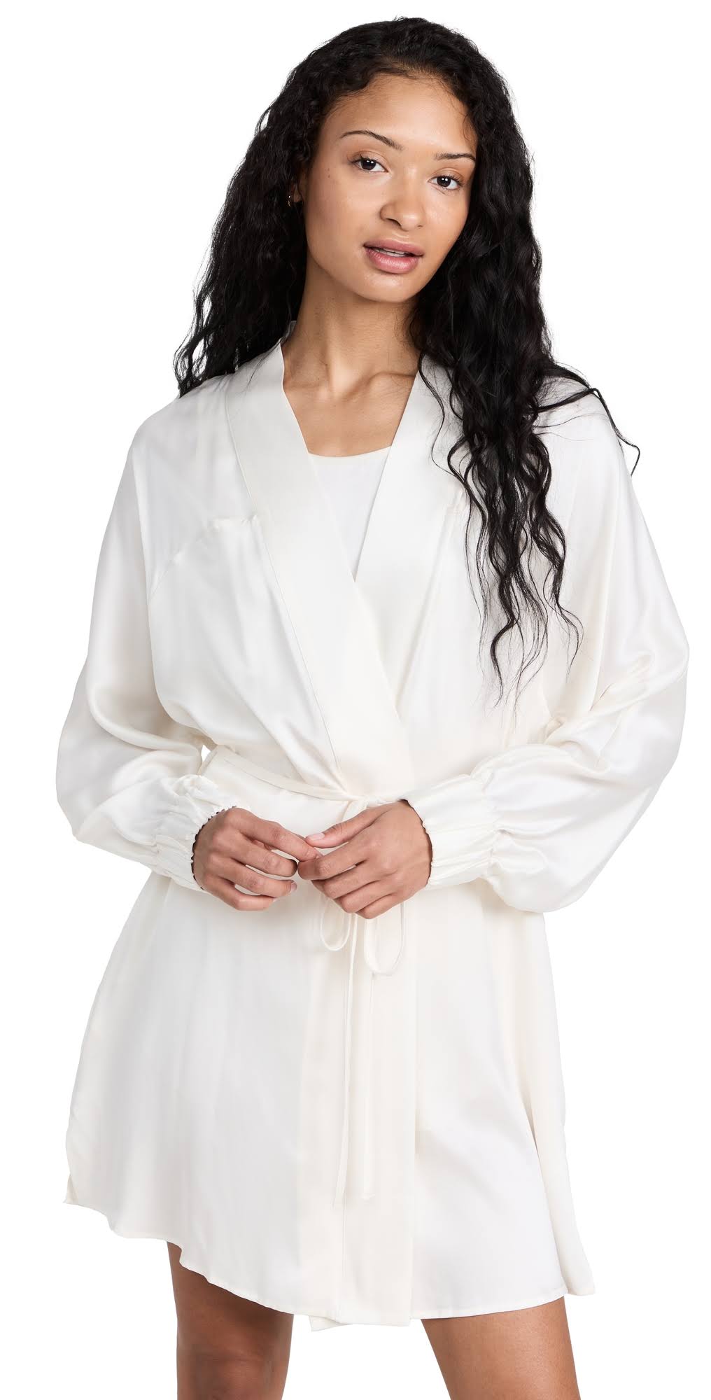 Lunya Washable Silk Short Robe Otium Tan KM_FNMONR6M Lunya Washable Silk Short Robe Otium Tan KM_FNMONR6M